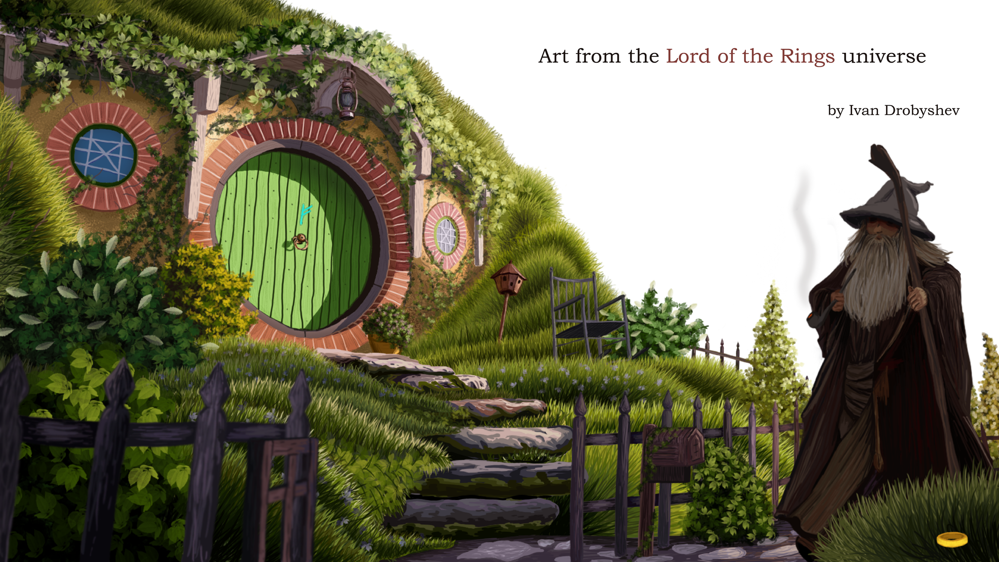 Art from Universe The Lord of the Rings — Изображение №1 — Иллюстрация, Графика на Dprofile