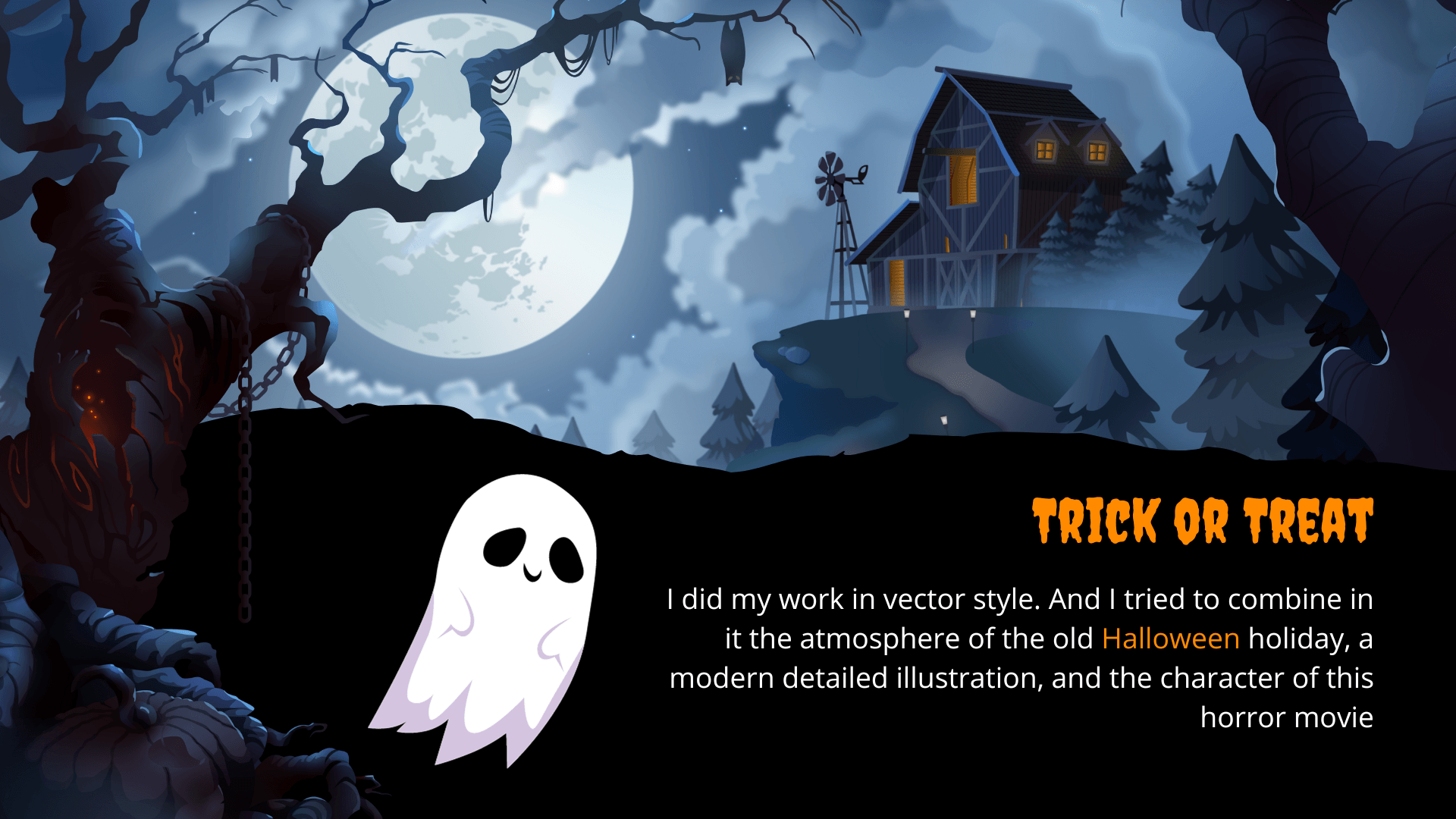 My vector Halloween — Изображение №5 — Иллюстрация, Графика на Dprofile
