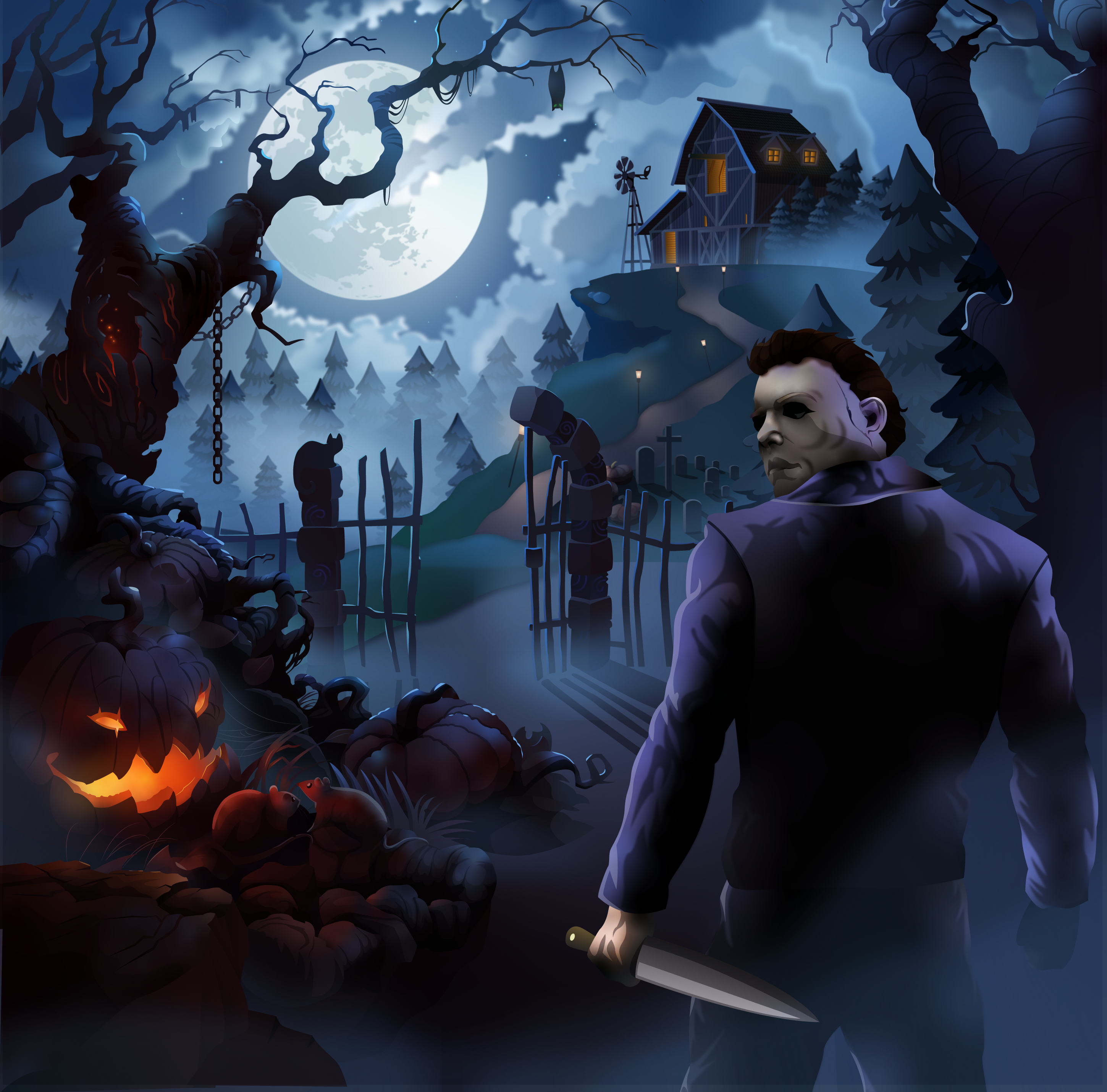 My vector Halloween — Изображение №6 — Иллюстрация, Графика на Dprofile