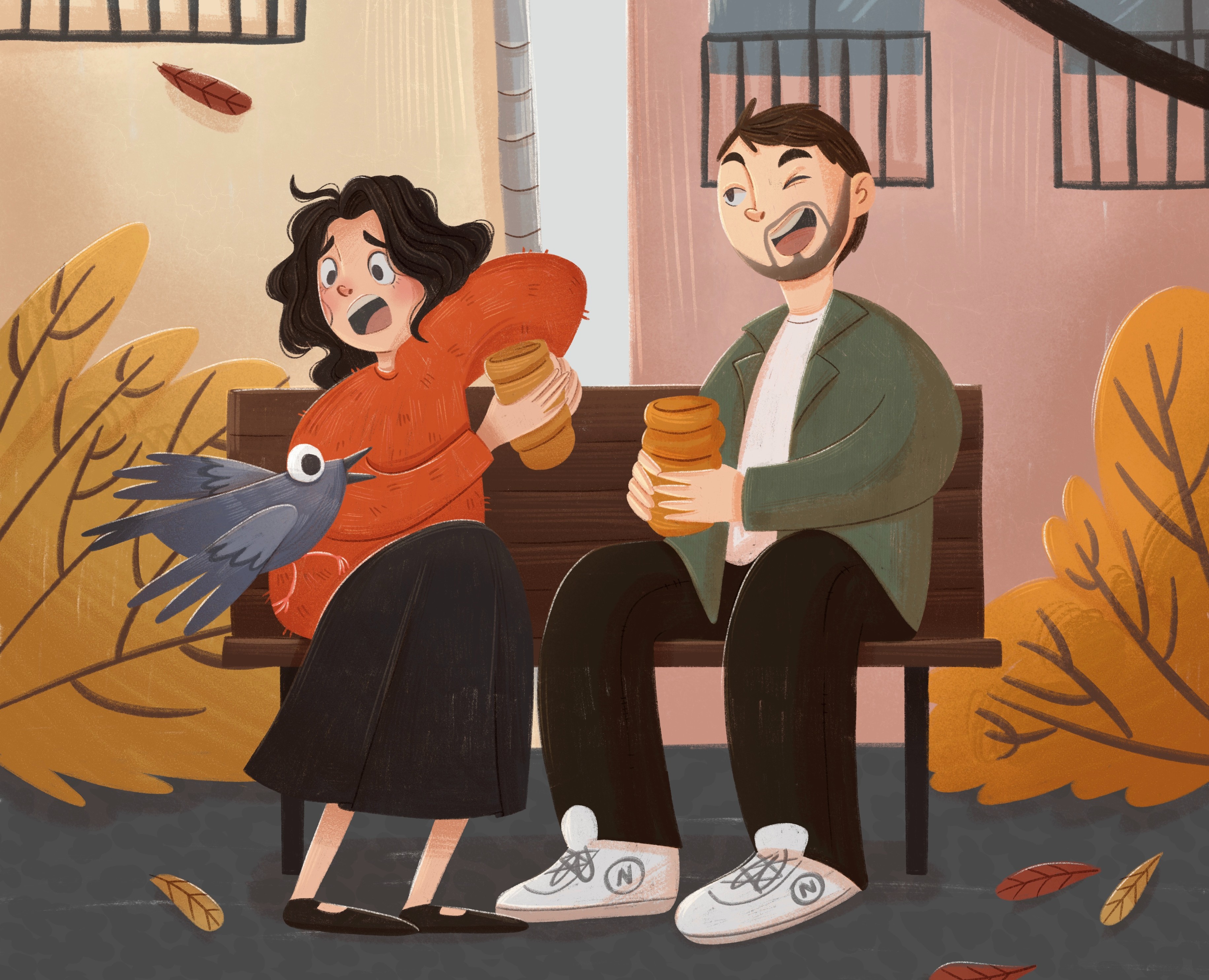 Серия иллюстраций для книги — Иллюстрация на Dprofile