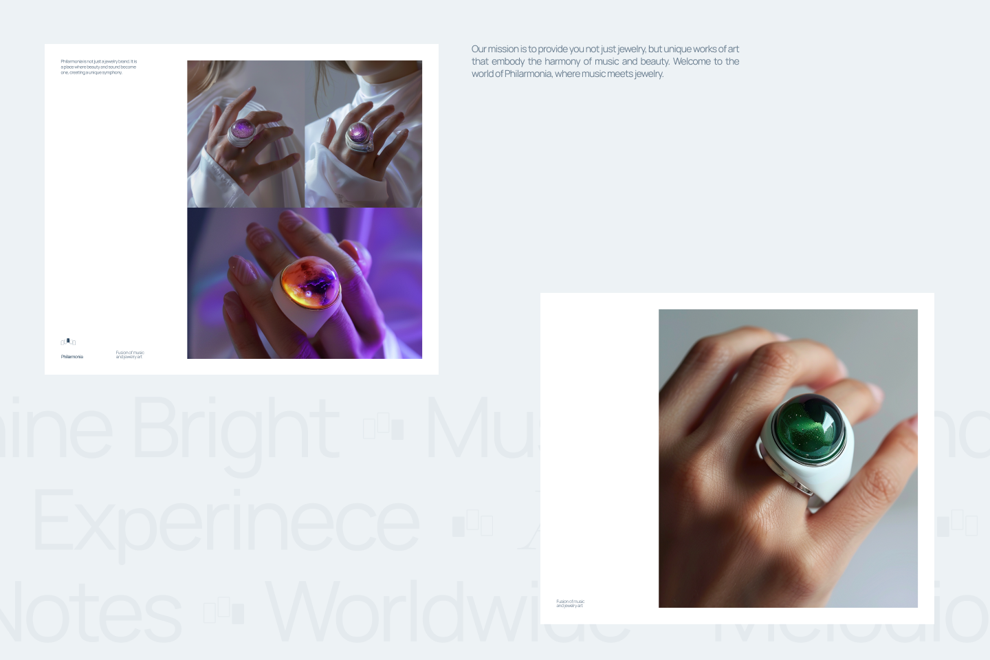 Concept Jewelry Store | Philarmonia — Изображение №6 — Интерфейсы, Брендинг на Dprofile