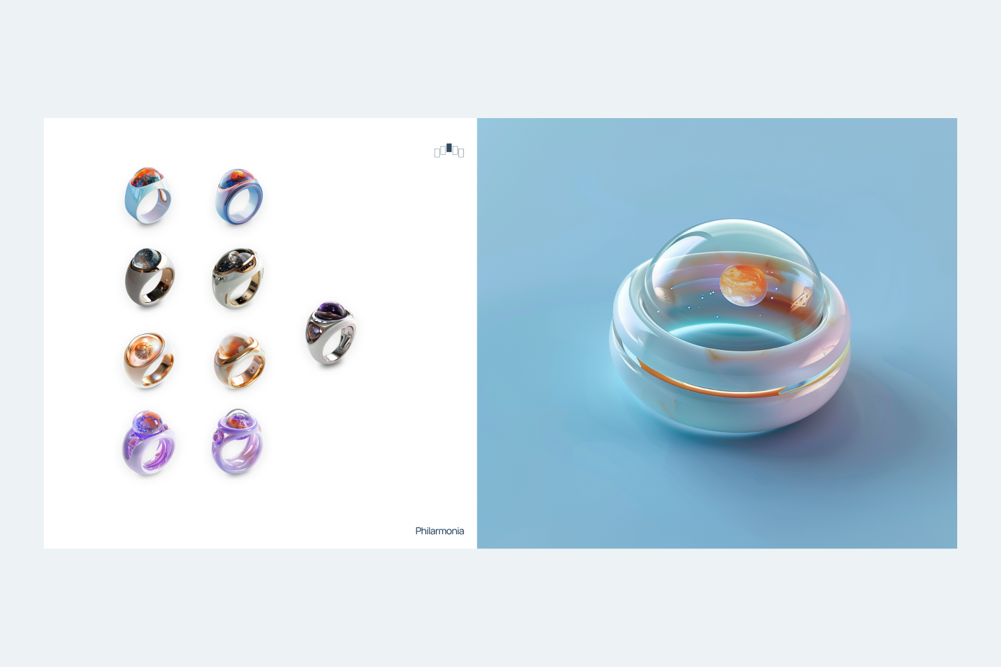 Concept Jewelry Store | Philarmonia — Изображение №5 — Интерфейсы, Брендинг на Dprofile