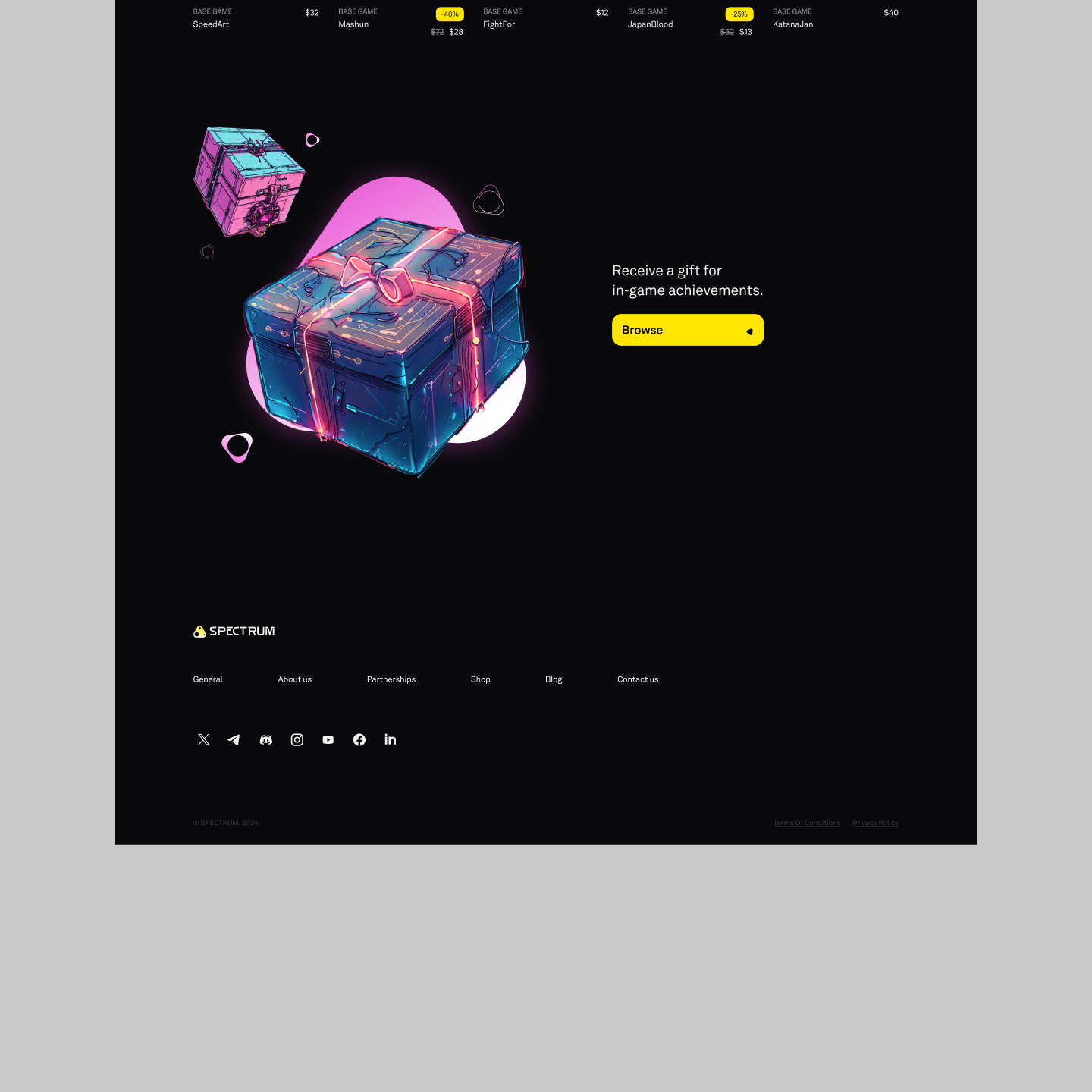Spectrum – Brand Identity & Website Design — Изображение №20 — Интерфейсы, Брендинг на Dprofile