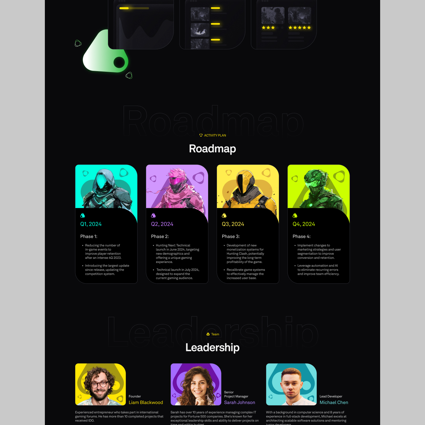 Spectrum – Brand Identity & Website Design — Изображение №14 — Интерфейсы, Брендинг на Dprofile