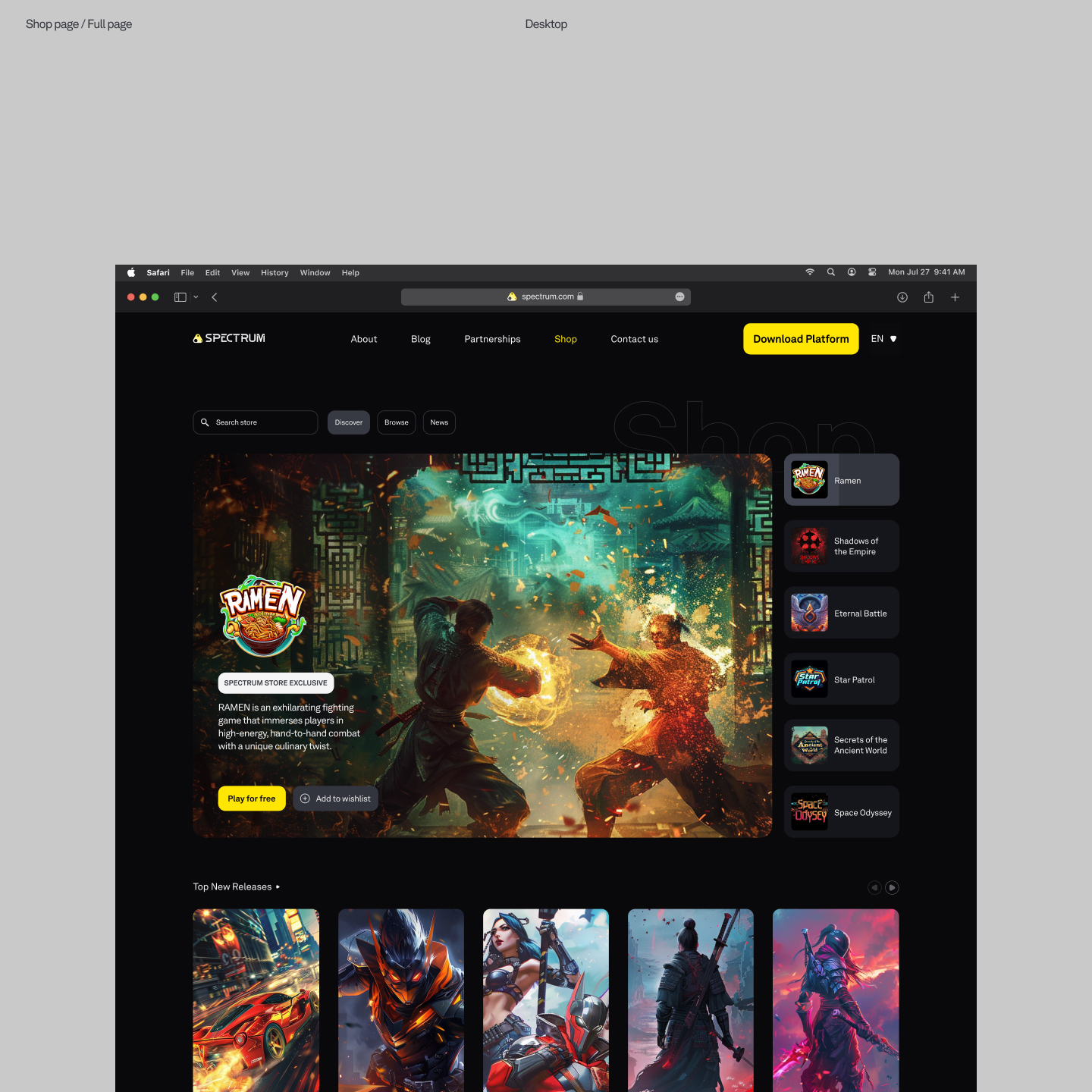 Spectrum – Brand Identity & Website Design — Изображение №19 — Интерфейсы, Брендинг на Dprofile