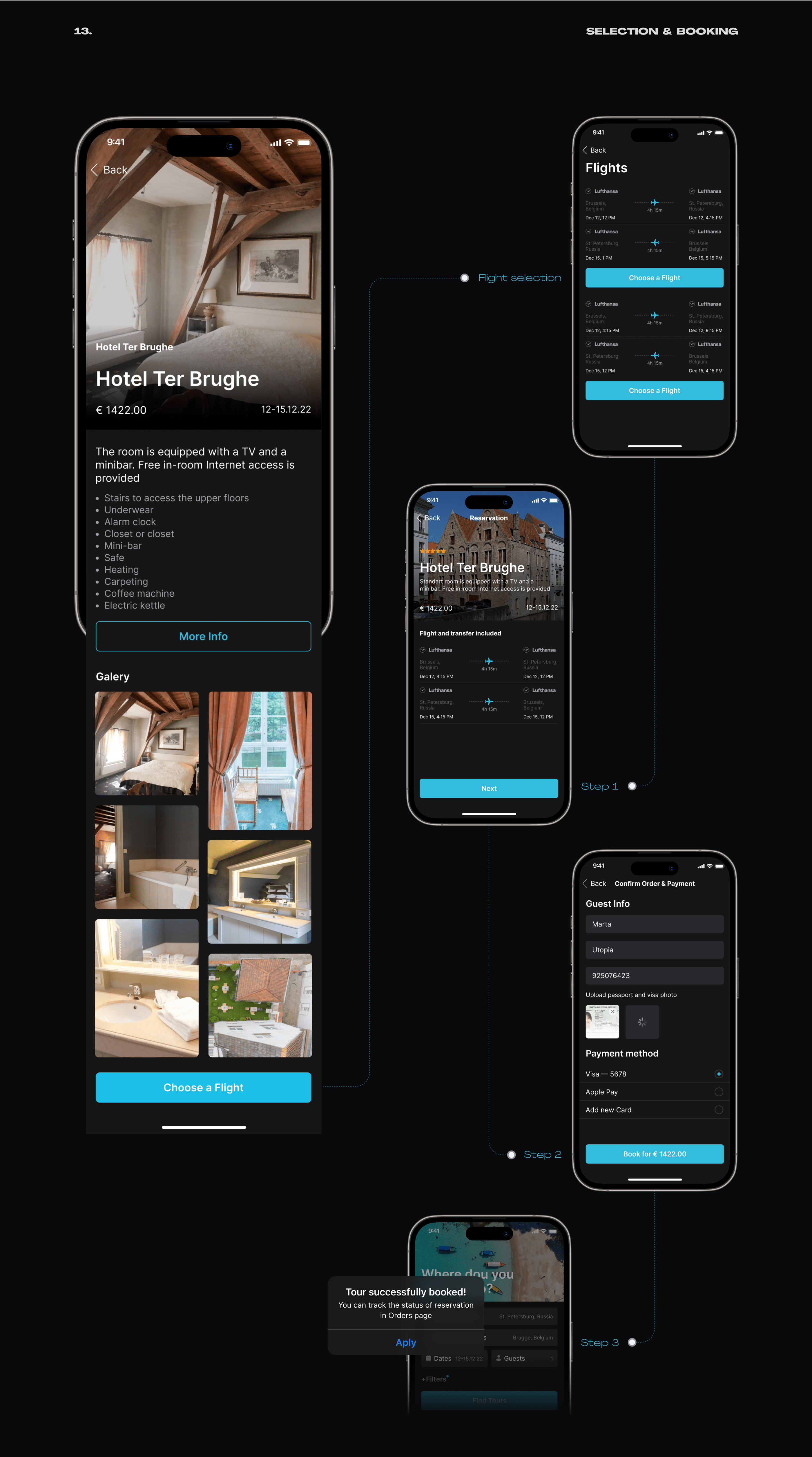 Tripfinder Travel Mobile App — Изображение №15 — Интерфейсы, Графика на Dprofile