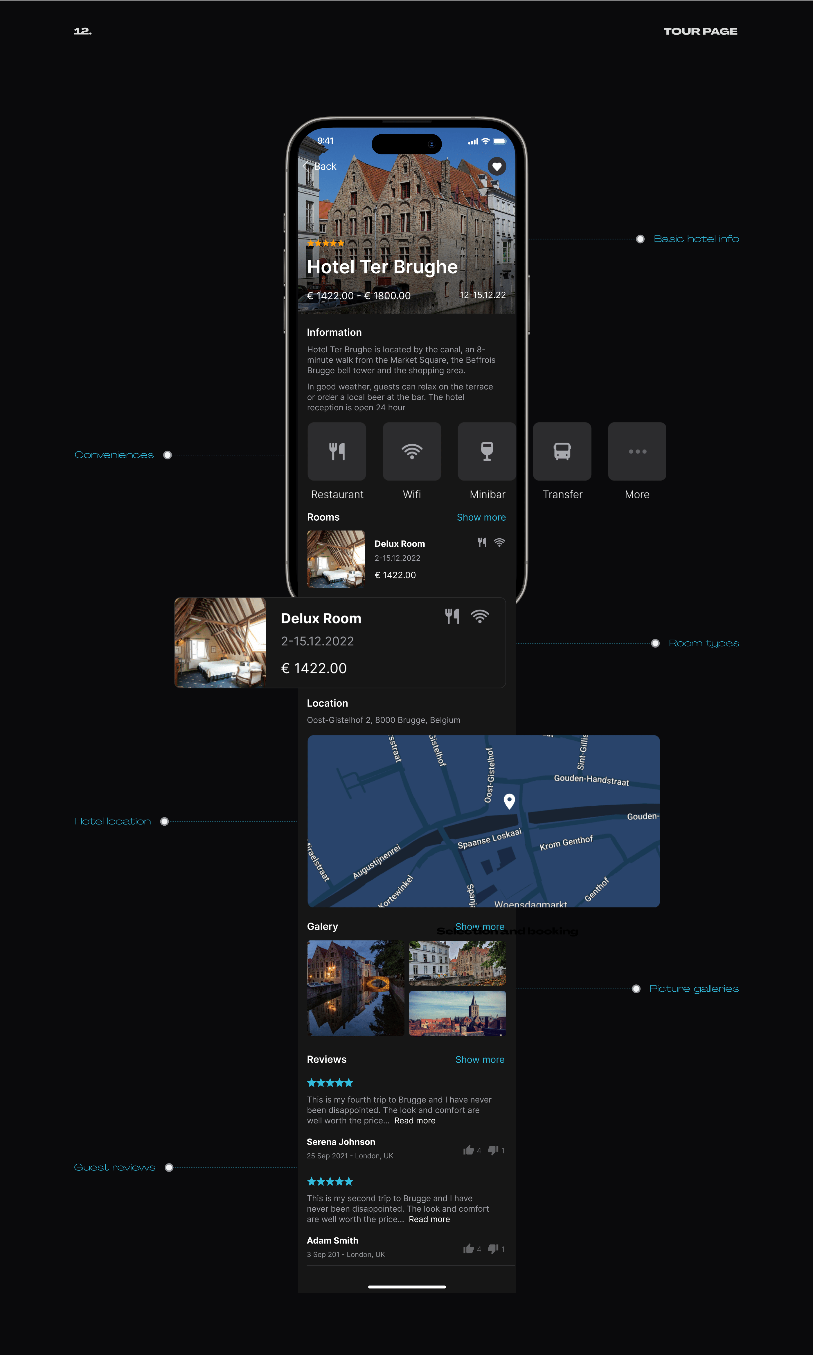 Tripfinder Travel Mobile App — Изображение №14 — Интерфейсы, Графика на Dprofile