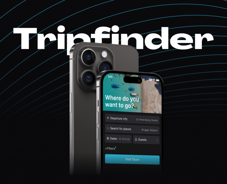 Tripfinder Travel Mobile App на Dprofile