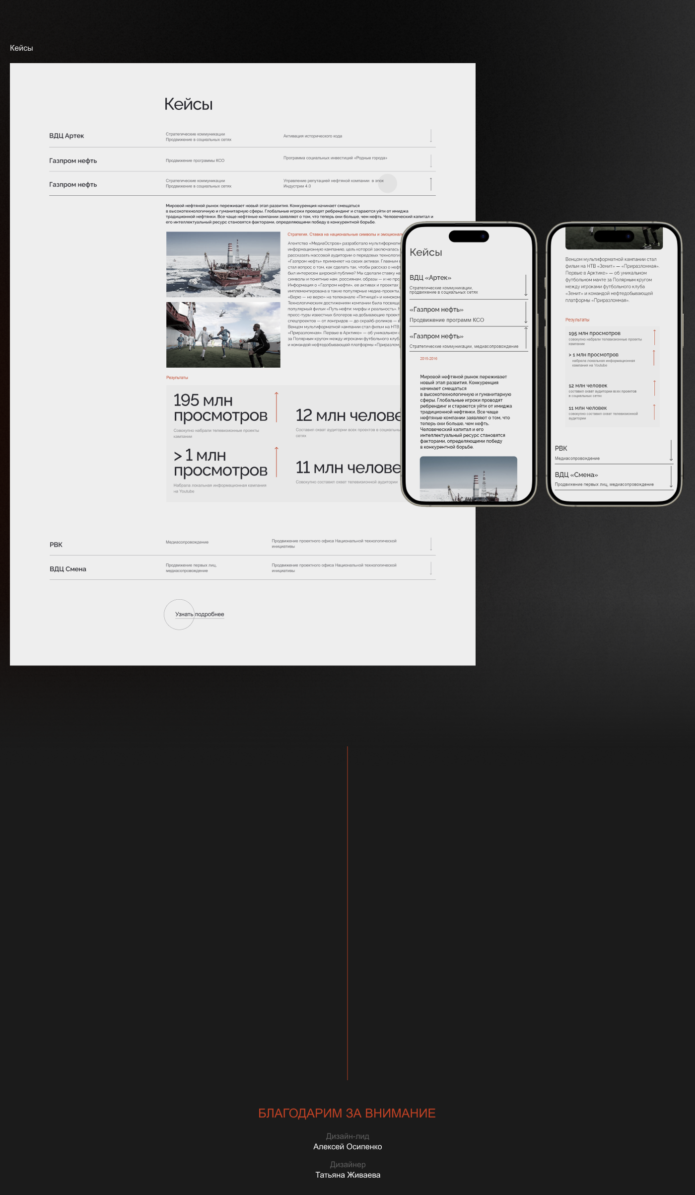 MEDIAОSTROV Landing 2023 — Изображение №10 — Интерфейсы, Брендинг на Dprofile