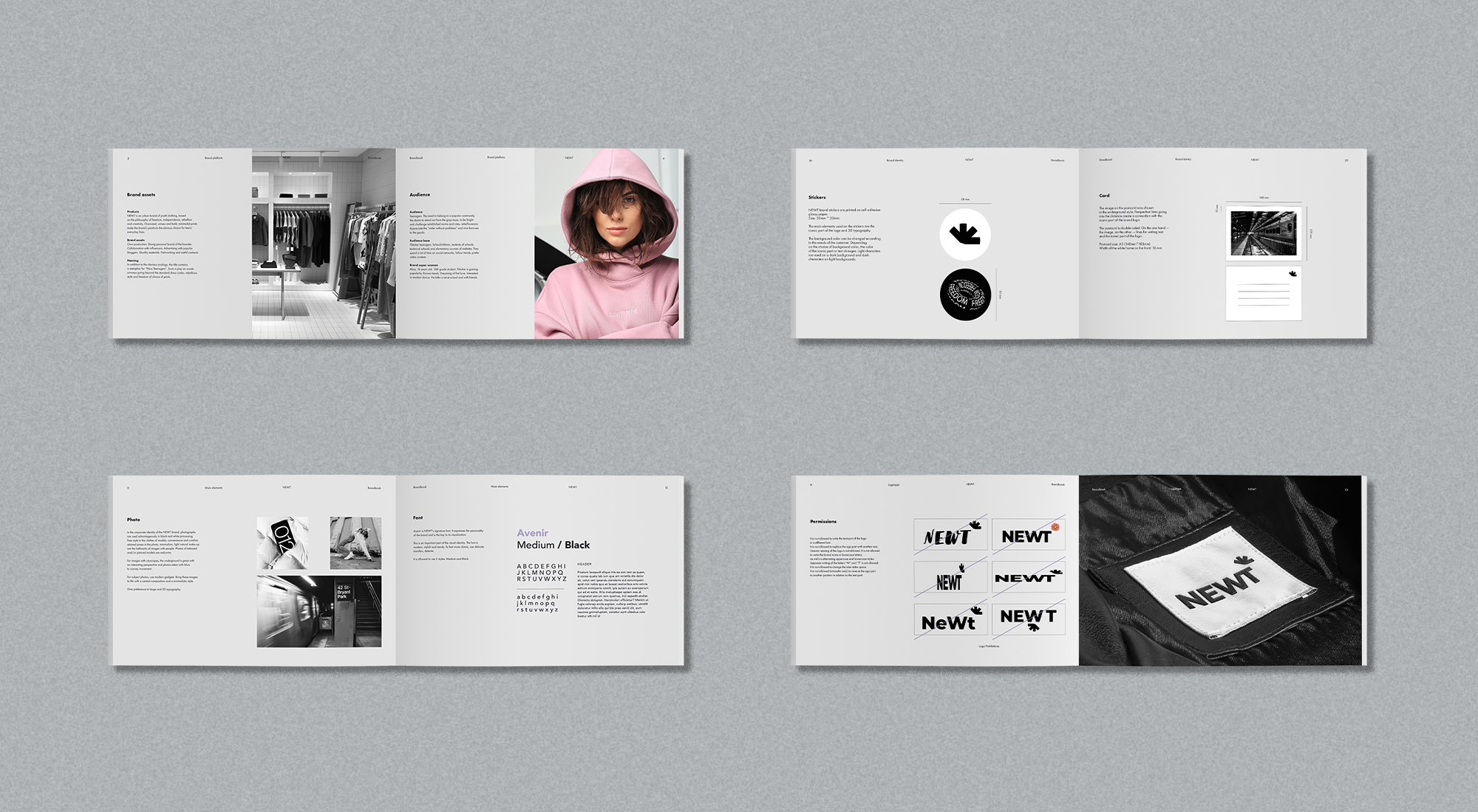 NEWT. BRAND IDENTITY — Изображение №14 — Брендинг, Маркетинг на Dprofile