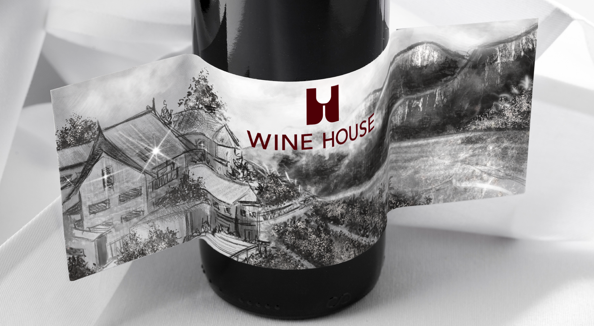 WINE HOUSE. LOGO DESIGN — Изображение №12 — Брендинг, Иллюстрация на Dprofile