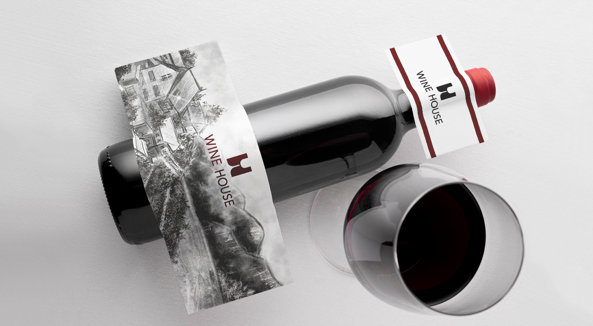 WINE HOUSE. LOGO DESIGN — Изображение №7 — Брендинг, Иллюстрация на Dprofile