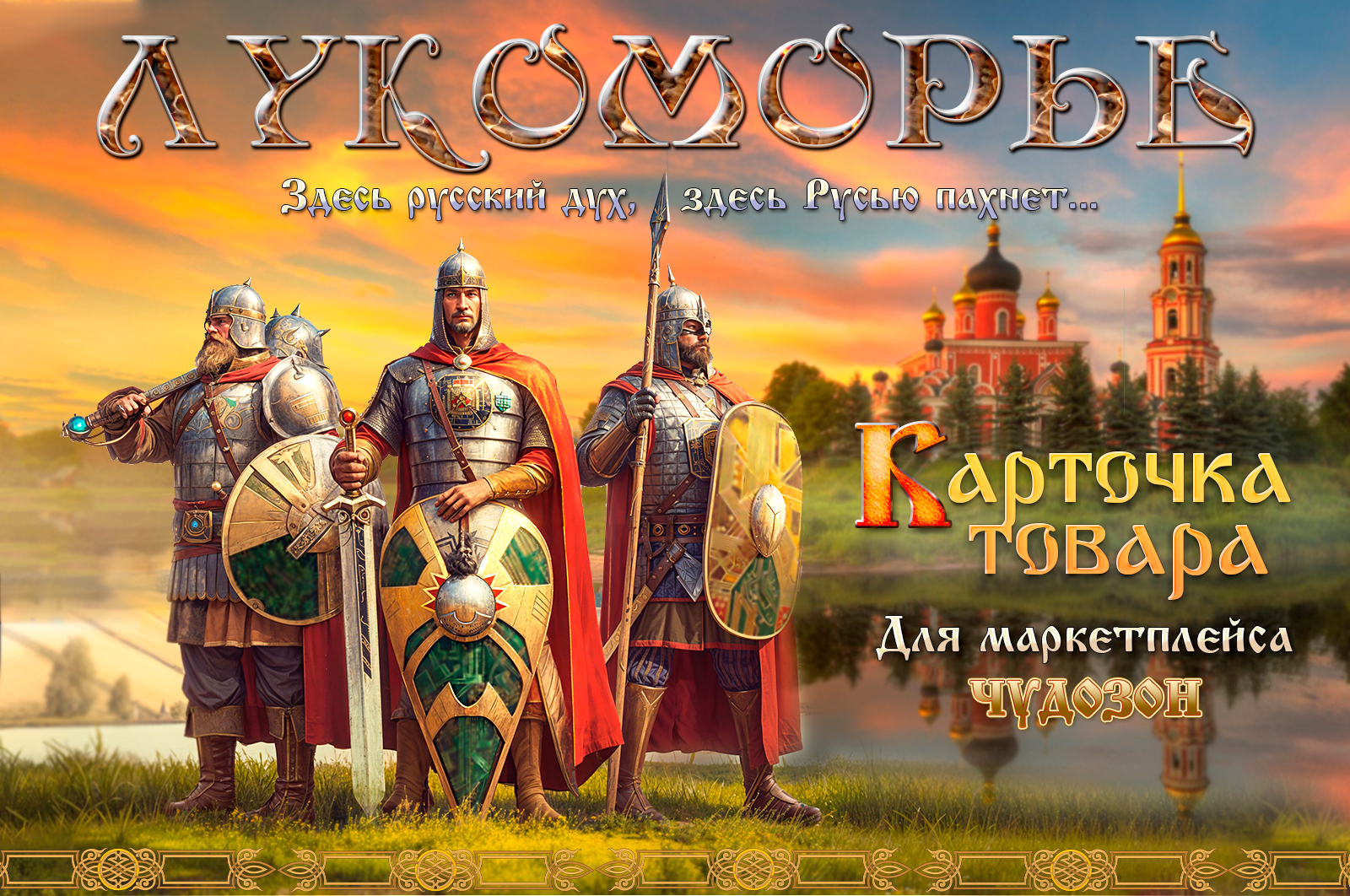 Лукоморье "Топор волшебный" — Изображение №1 — Графика, Маркетинг на Dprofile