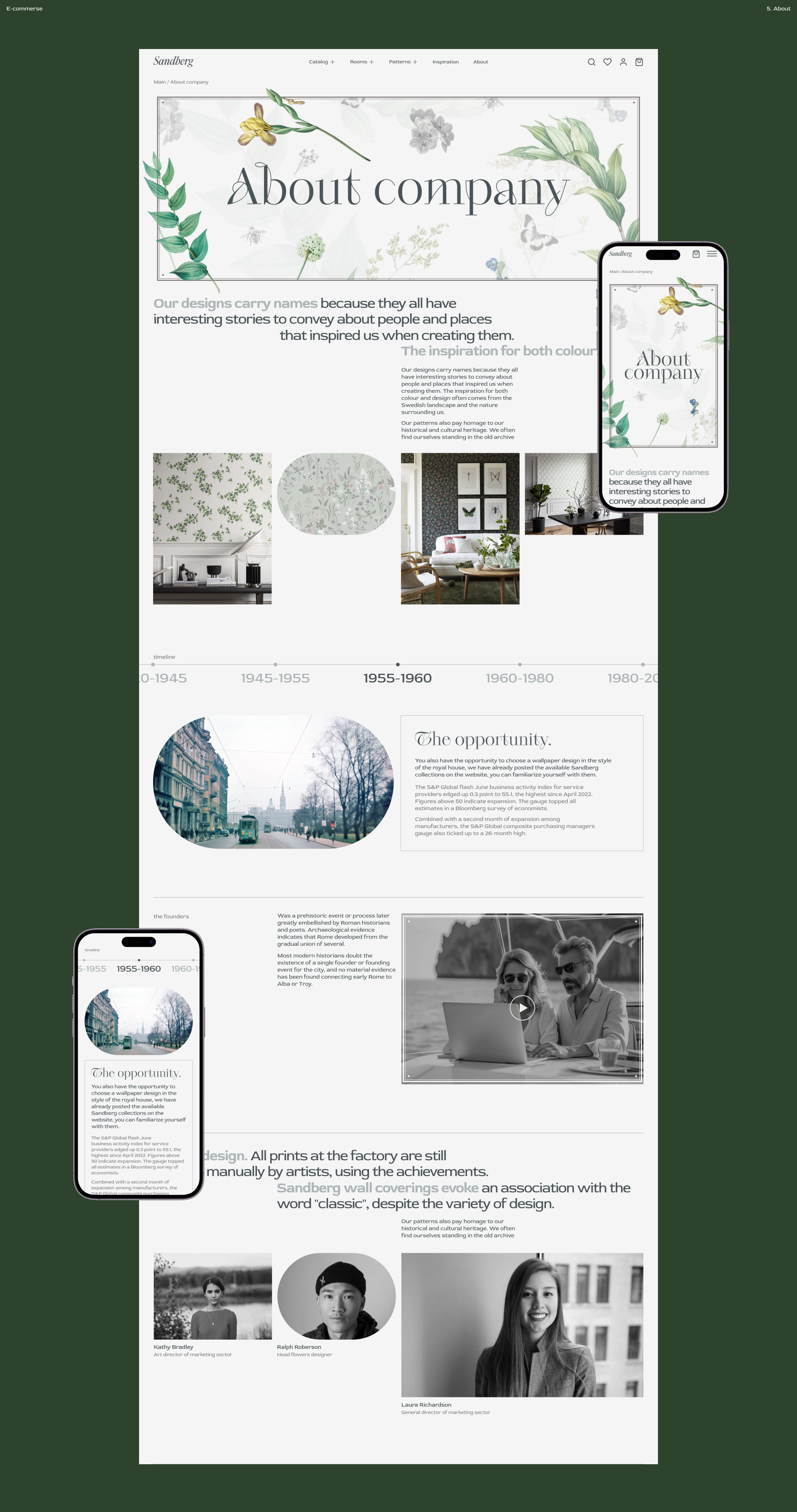 E-commerse / Sandberg wallpapers  / Redesign — Изображение №7 — Интерфейсы на Dprofile