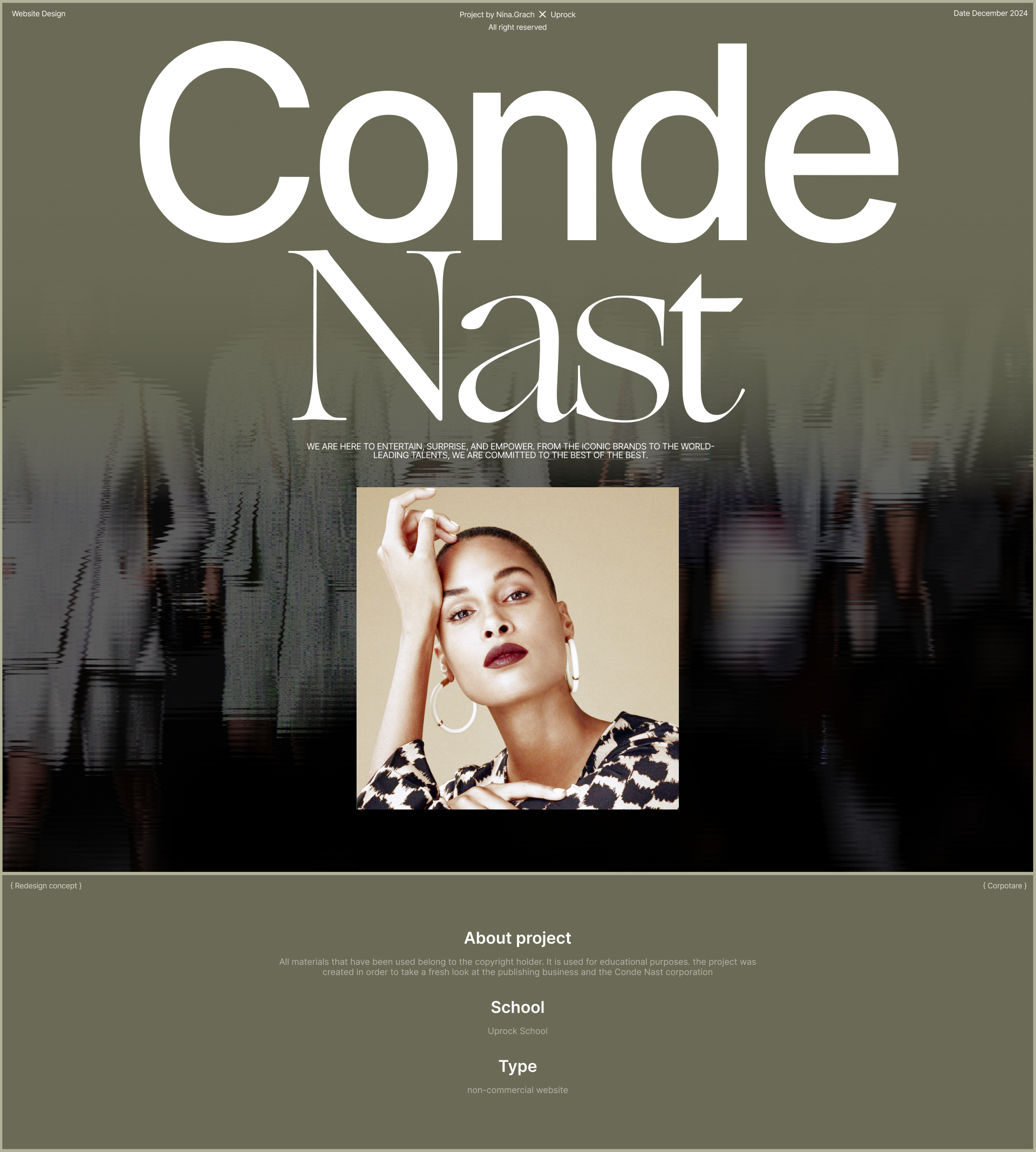 Redesign corporate / Conde Nast — Изображение №1 — Интерфейсы на Dprofile