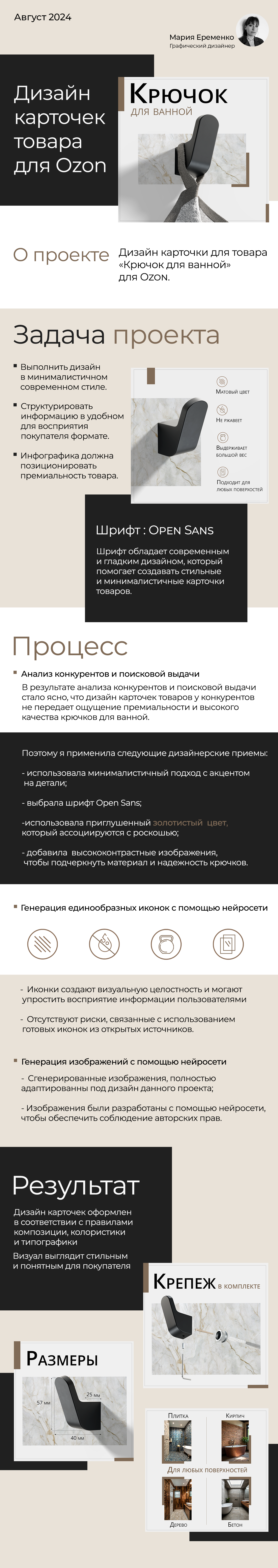 Дизайн карточек товара для Ozon — Изображение №1 — Маркетинг на Dprofile