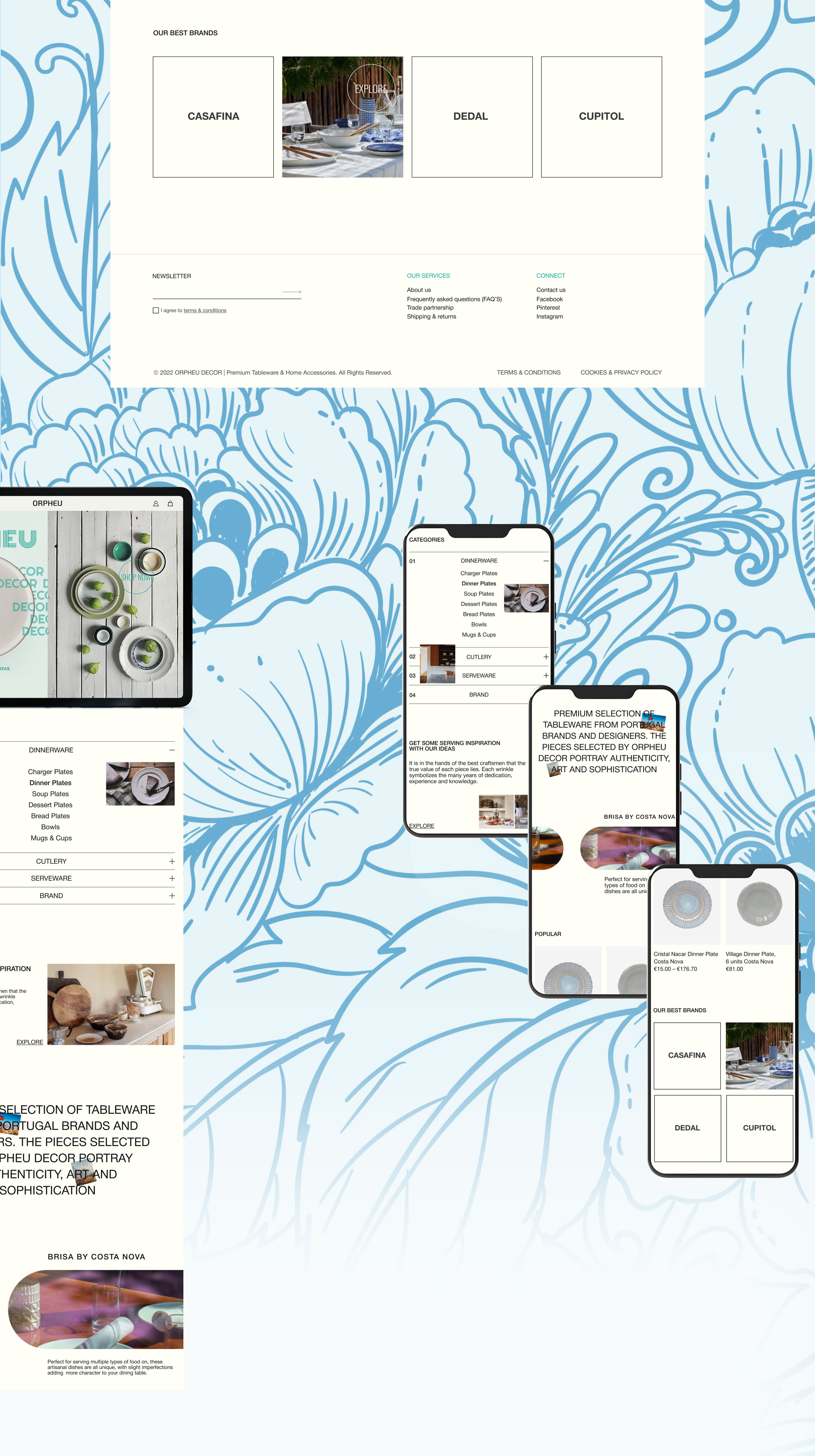 ORPHEU DECOR | redesign concept — Изображение №3 — Интерфейсы на Dprofile