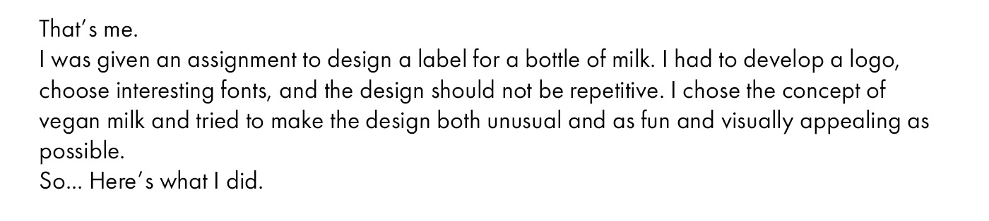 Дизайн этикетки на бутылку молока — Изображение №4 — Брендинг, Иллюстрация на Dprofile