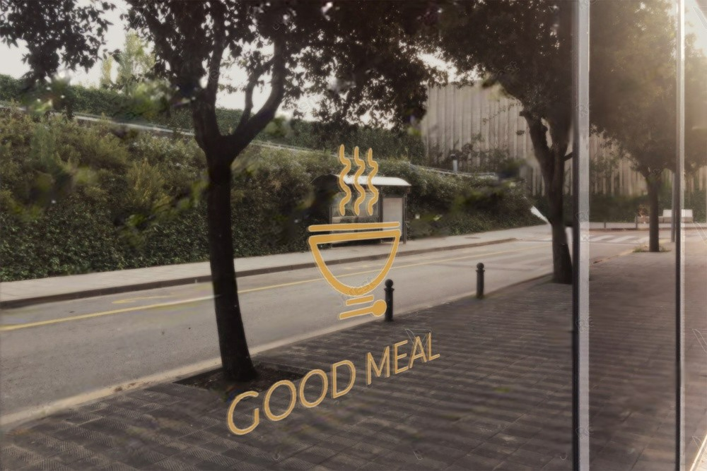 Фирменный стиль для ресторана "GOOD MEAL" — Изображение №4 — Брендинг, Графика на Dprofile