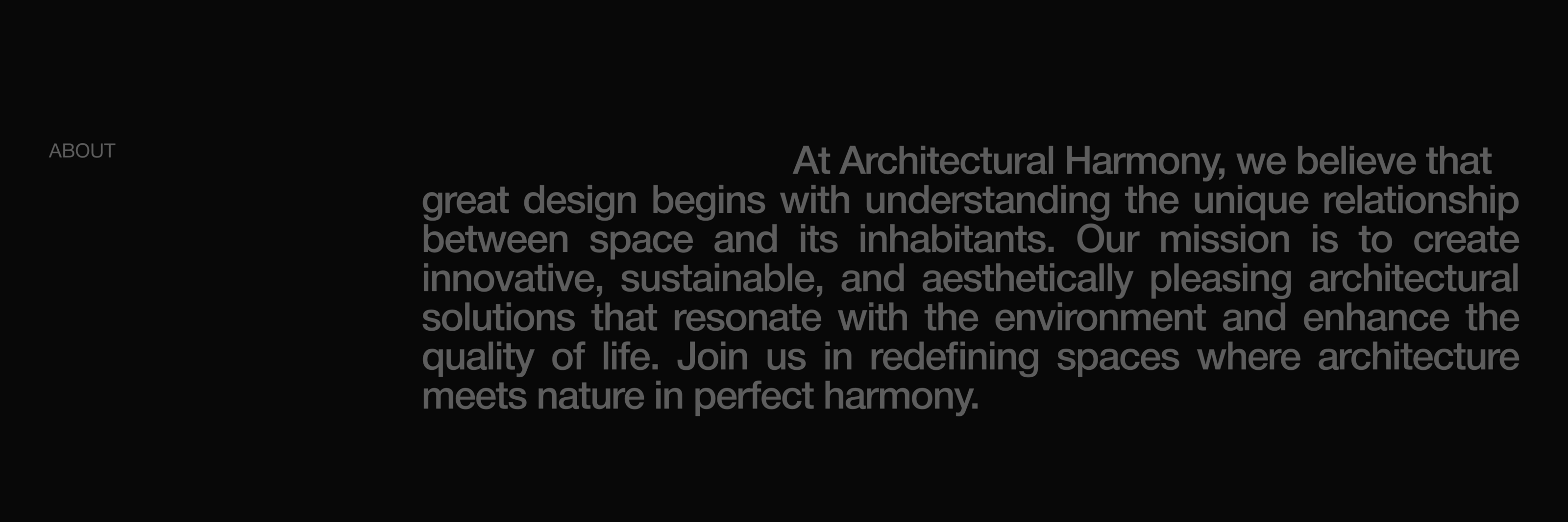 Architectural Harmony — Изображение №2 — Интерфейсы на Dprofile