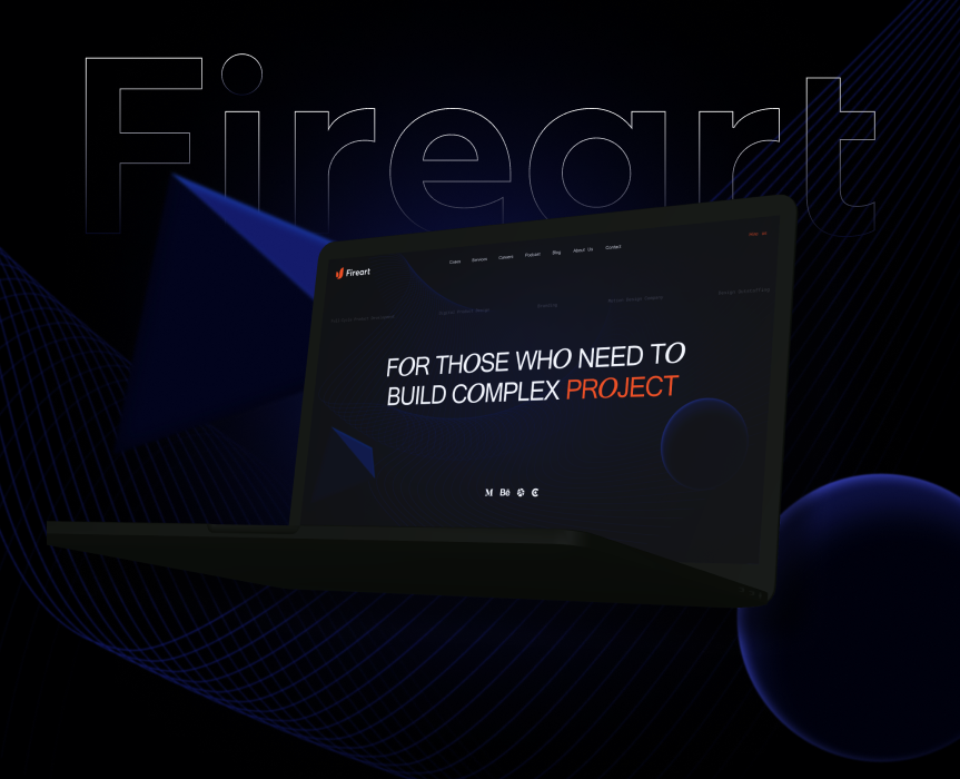 Fireart_Lending — Графика на Dprofile