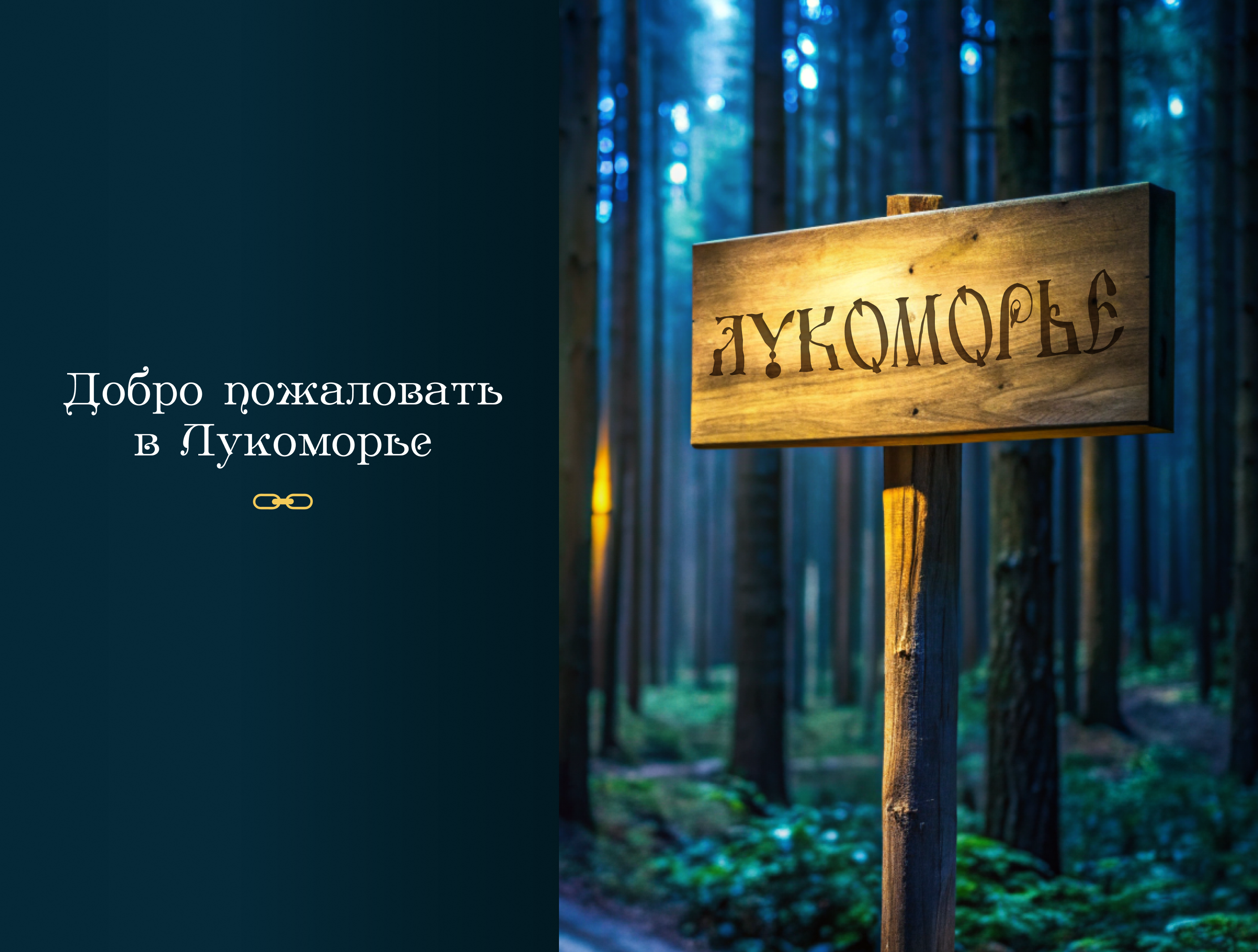 Златая цепь для кота учёного — Изображение №1 — Графика, Маркетинг на Dprofile