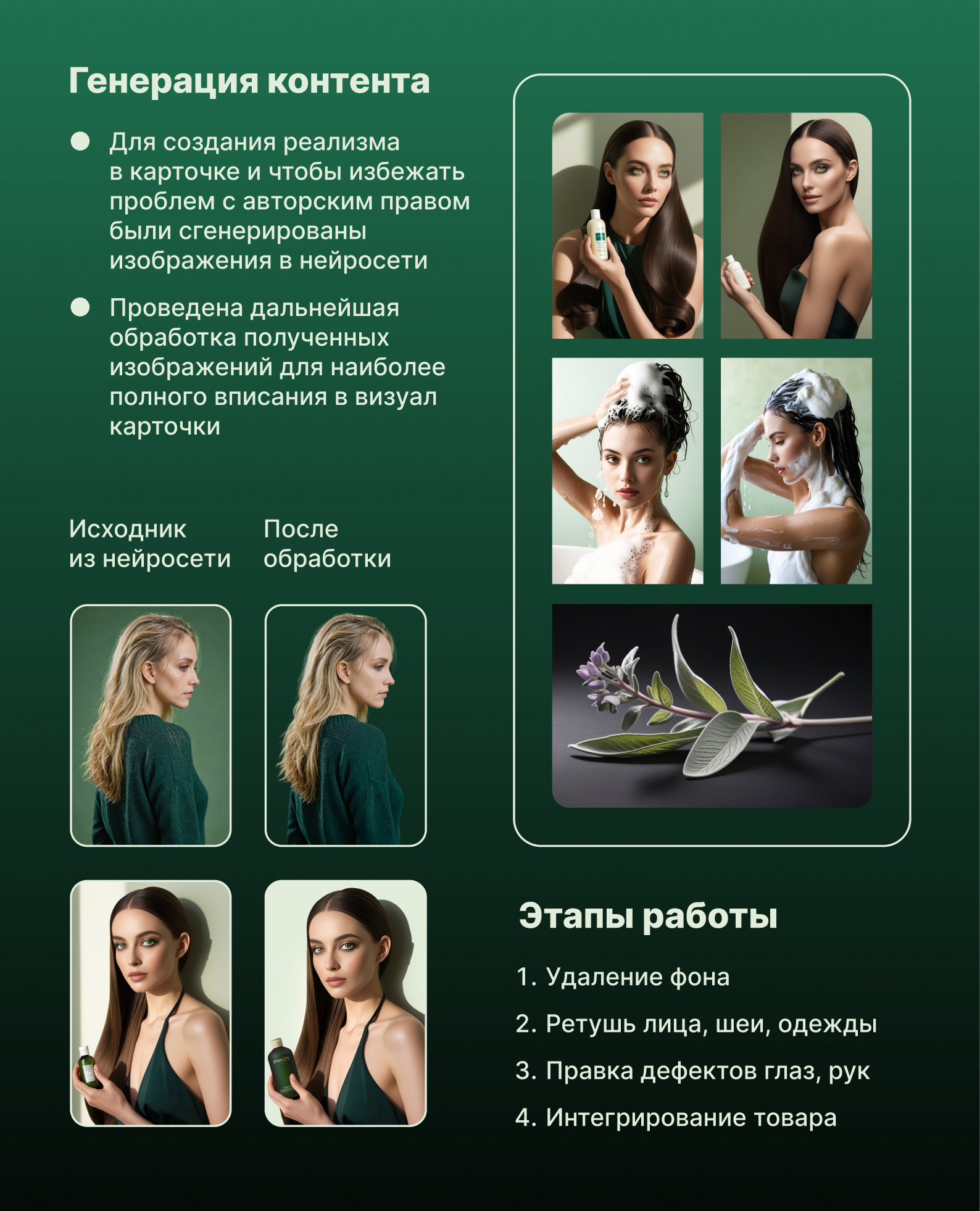 Редизайн карточки товара Шампунь — Изображение №4 — Графика на Dprofile