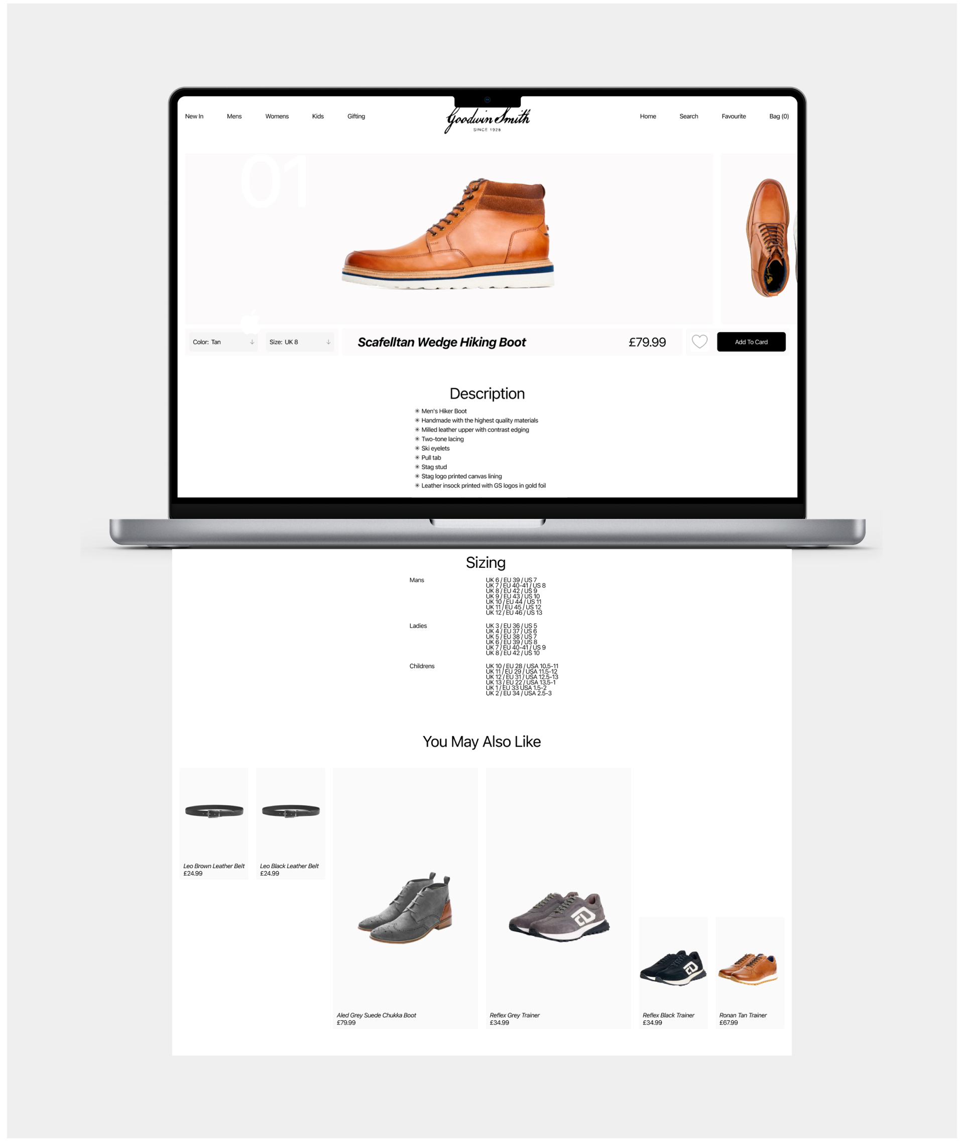 E-commerce Redisign / Goodwin Smith — Изображение №8 — Интерфейсы на Dprofile