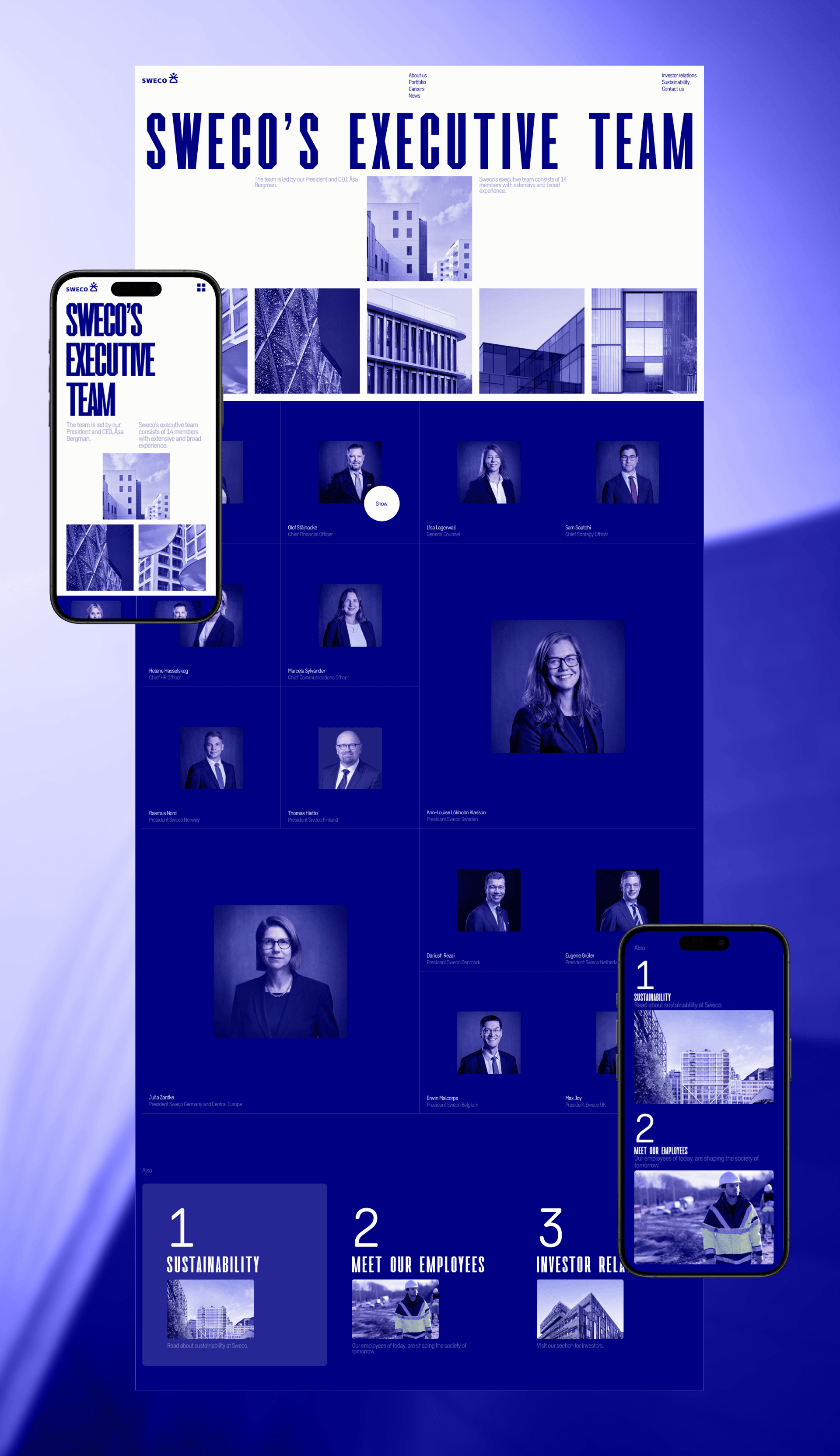 Sweco | Corporate Website Redesign — Изображение №14 — Интерфейсы на Dprofile