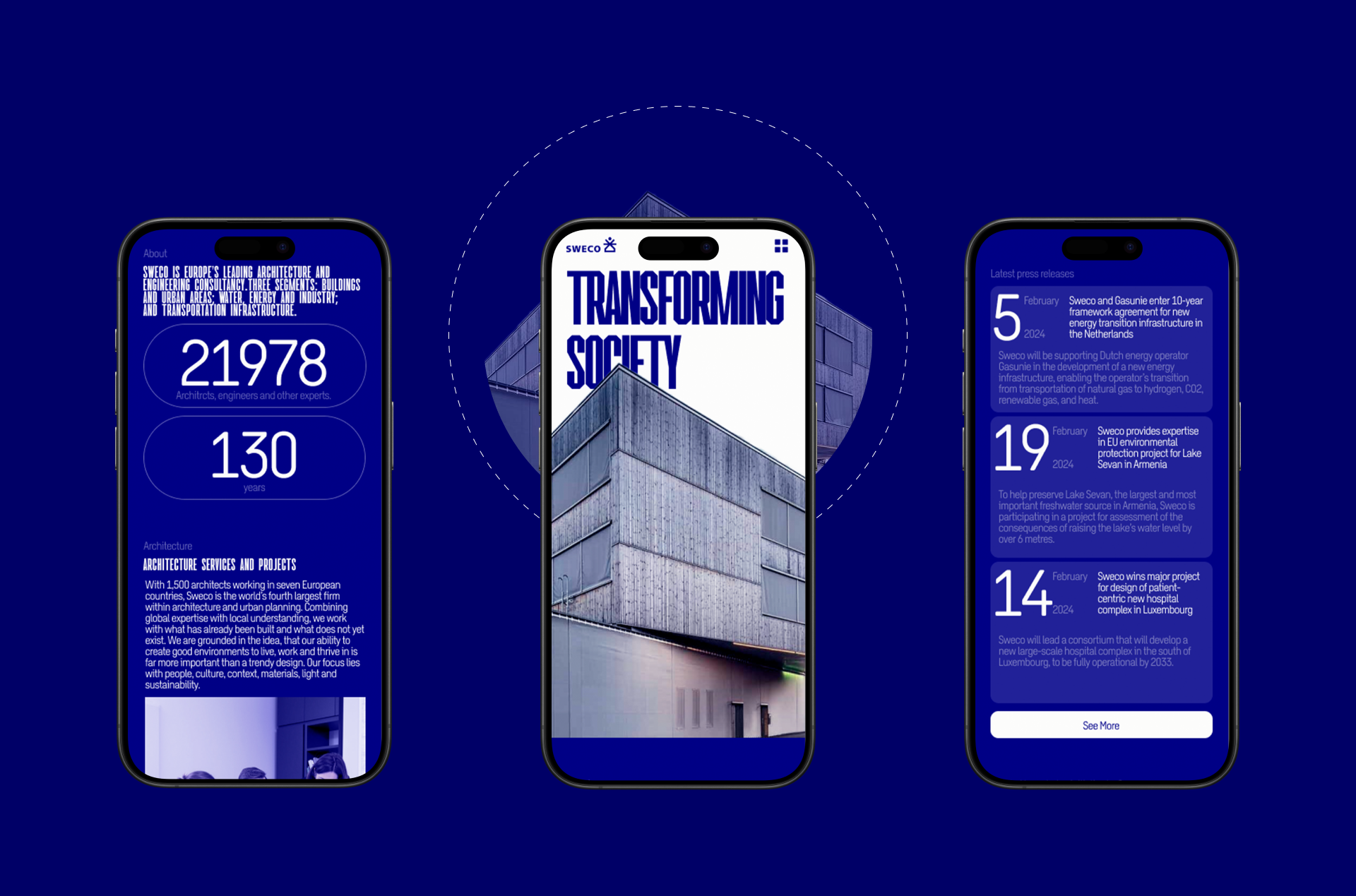 Sweco | Corporate Website Redesign — Изображение №3 — Интерфейсы на Dprofile