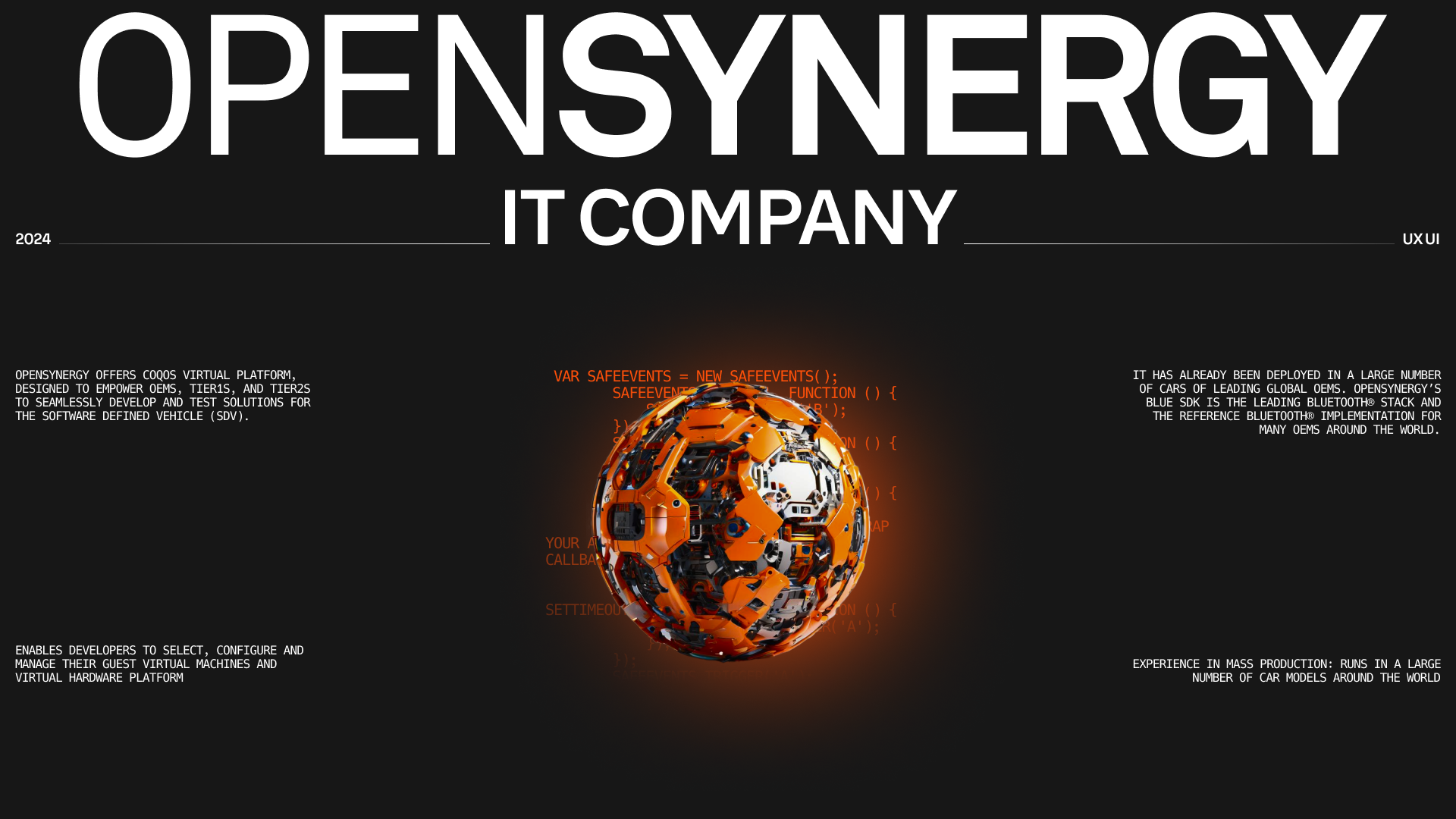 OPENSYNERGY | Corporate Website Redesign — Изображение №1 — Интерфейсы на Dprofile