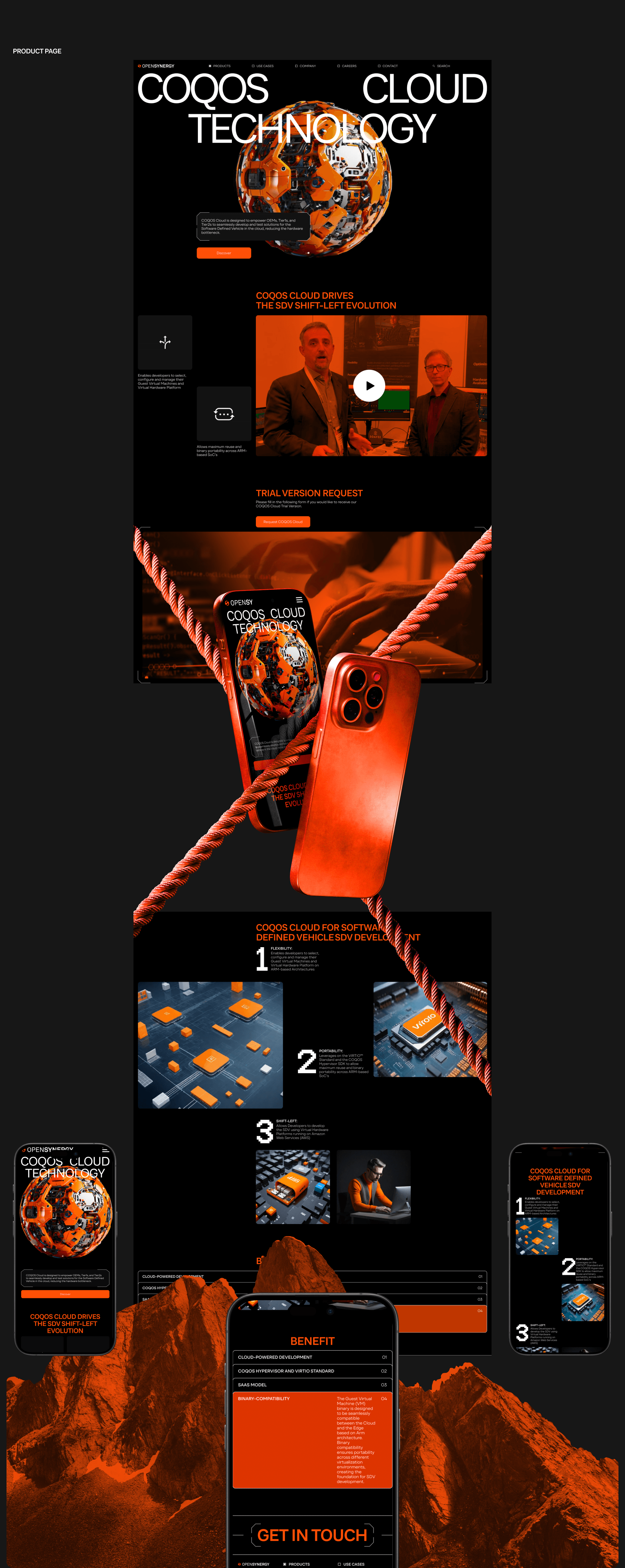 OPENSYNERGY | Corporate Website Redesign — Изображение №8 — Интерфейсы на Dprofile