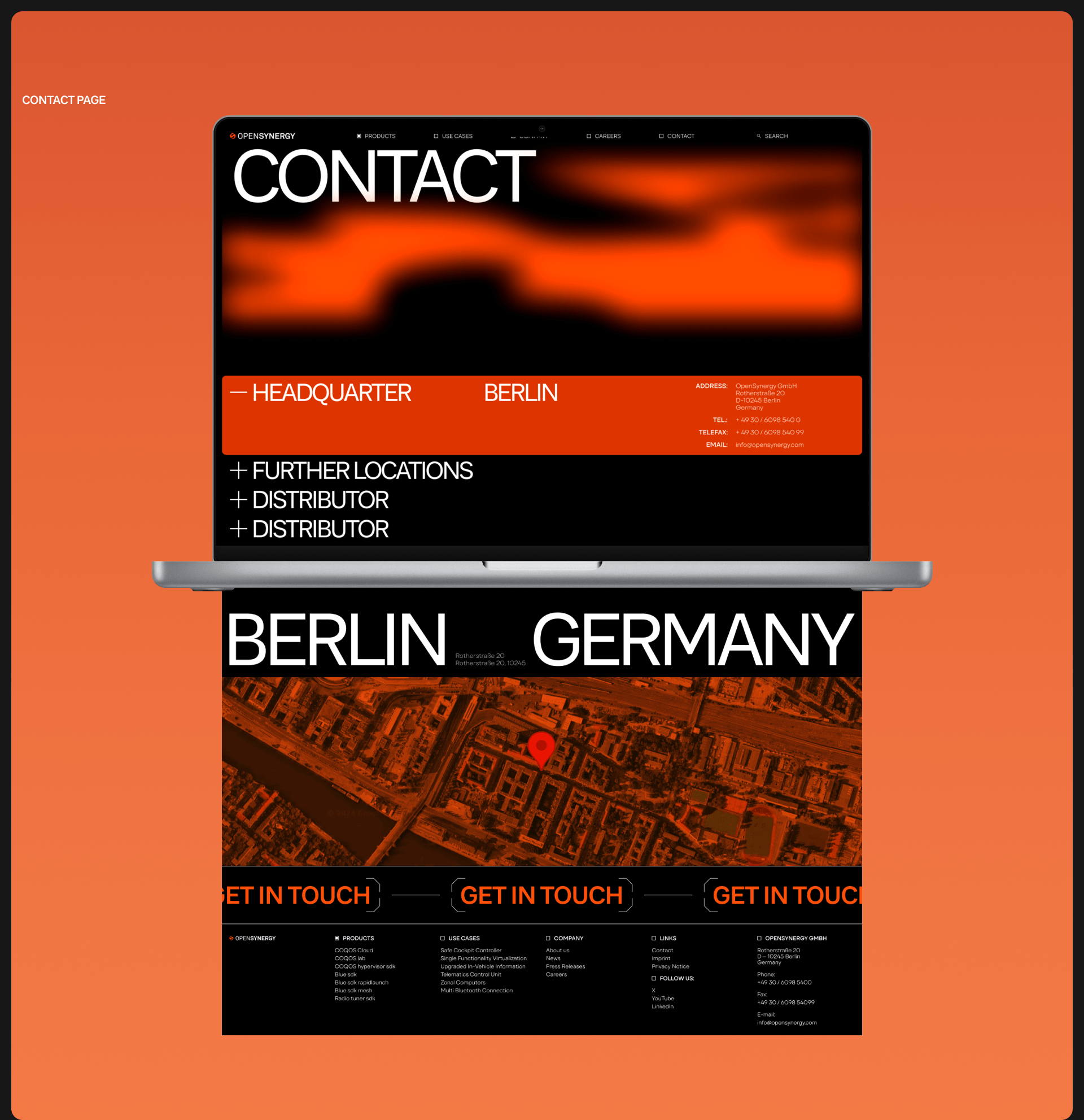 OPENSYNERGY | Corporate Website Redesign — Изображение №10 — Интерфейсы на Dprofile