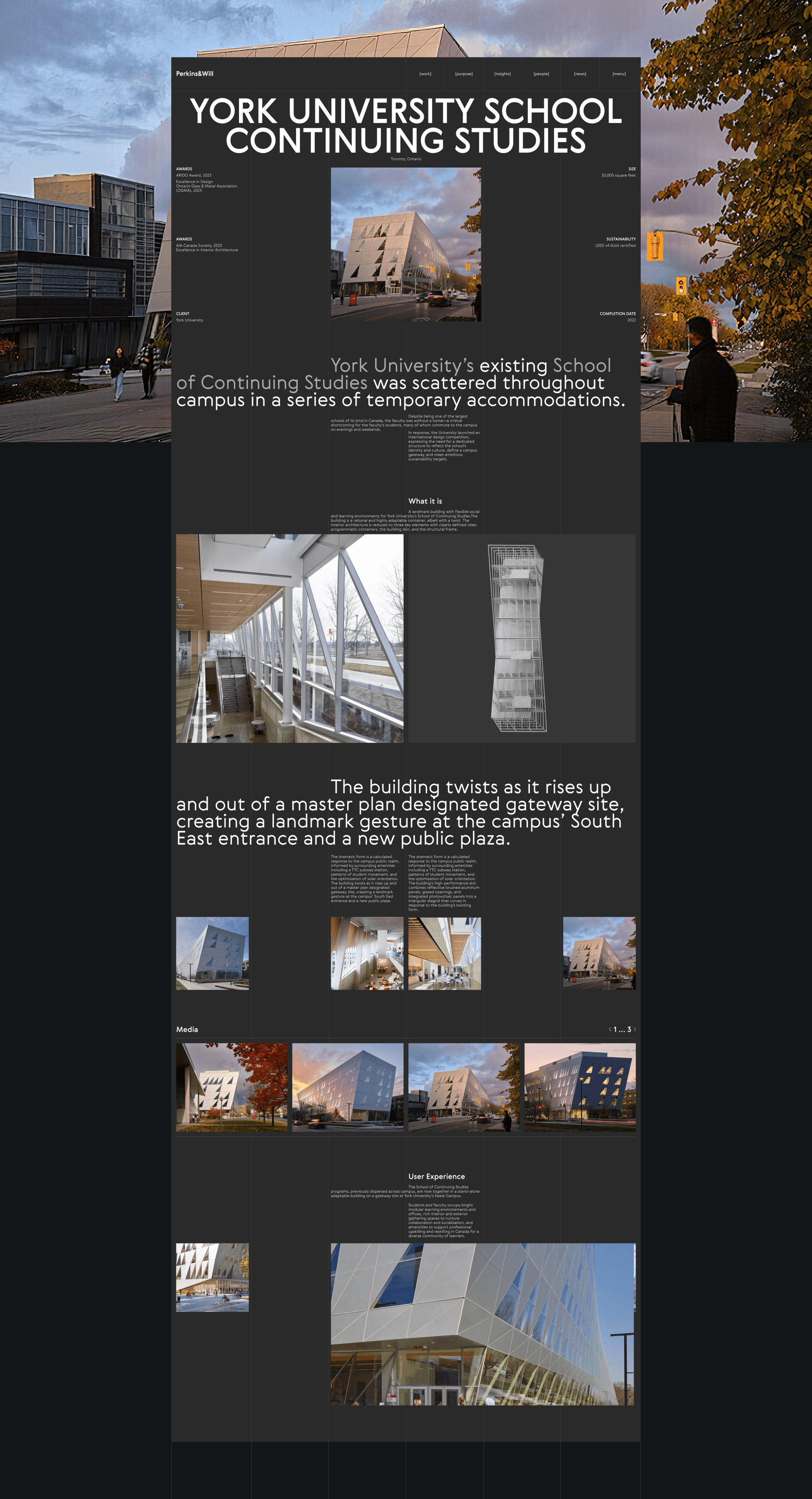 Perkins&Will | Corporate Website Redesign — Изображение №10 — Интерфейсы на Dprofile