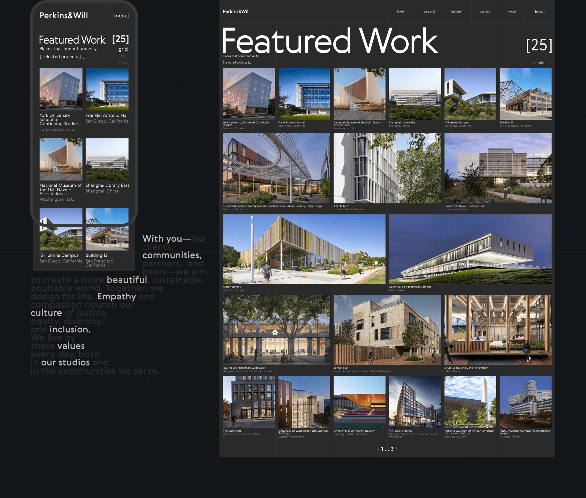 Perkins&Will | Corporate Website Redesign — Изображение №7 — Интерфейсы на Dprofile