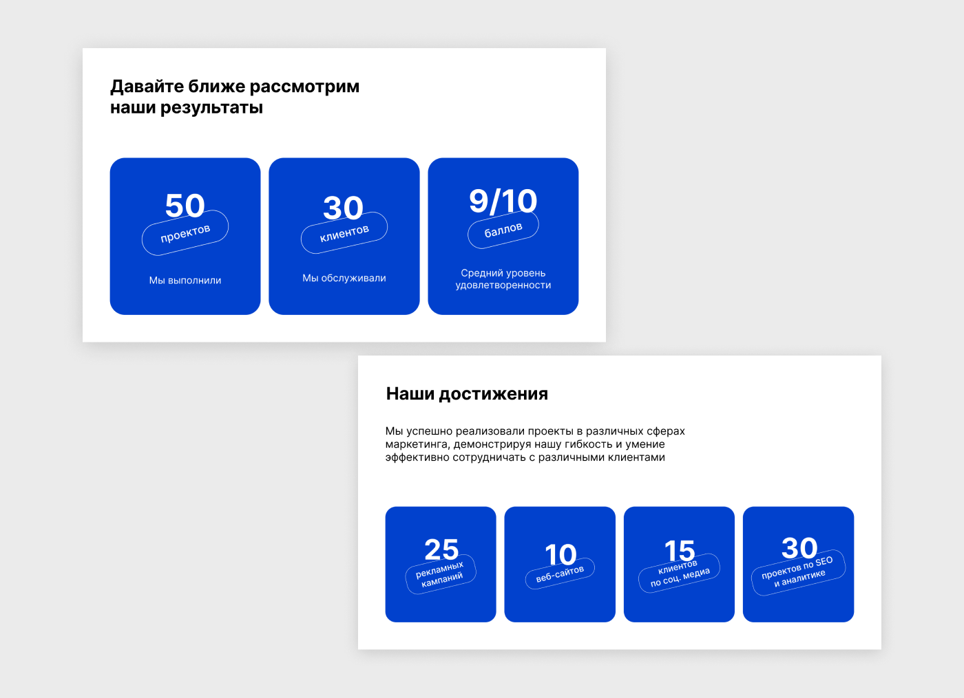 Презентация для маркетингового агентства «Blob». — Изображение №4 — Маркетинг на Dprofile