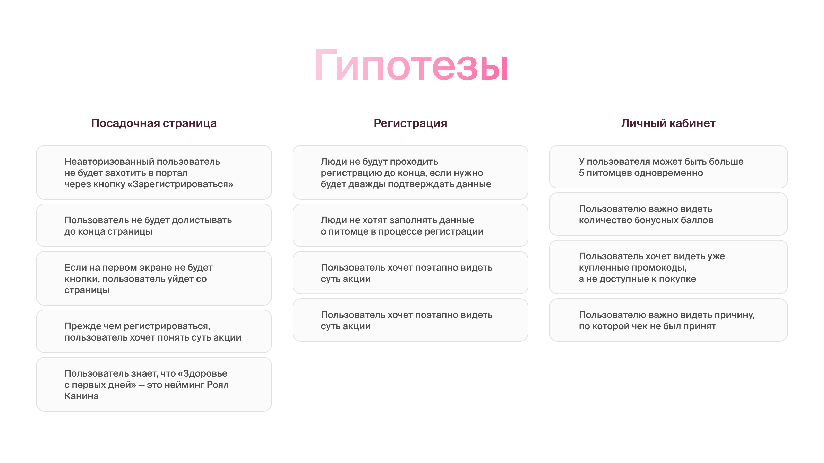 Бонусная система «Здоровый питомец» — Изображение №6 — Интерфейсы, Маркетинг на Dprofile