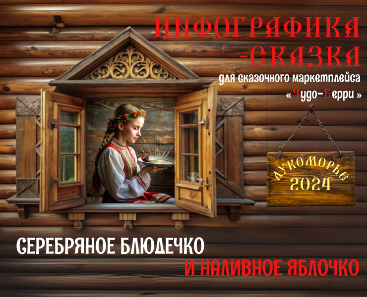 Лукоморье 2024 | Инфографика - сказка для маркетплейса — Графика, Маркетинг на Dprofile
