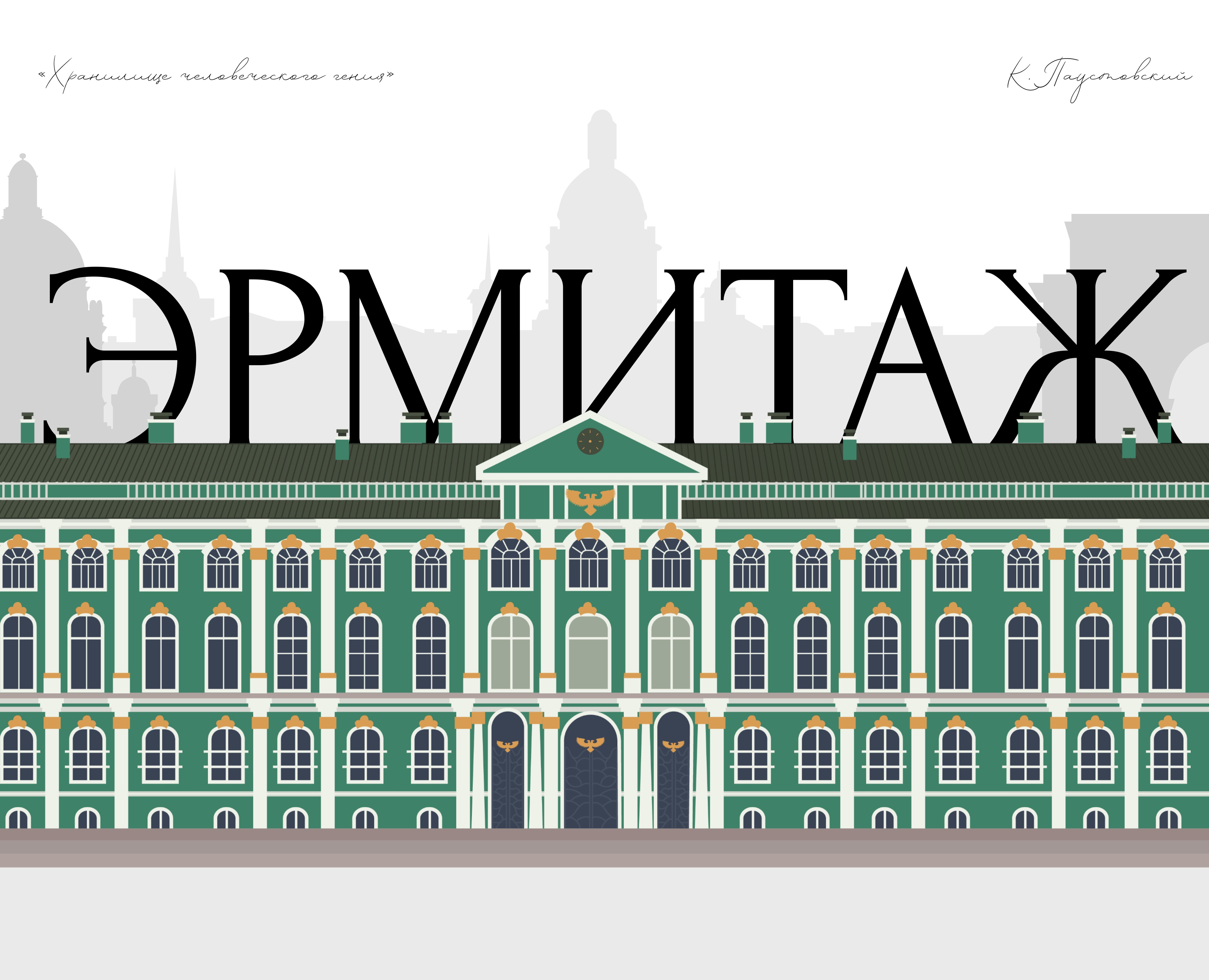Лонгрид Эрмитаж / Longread Hermitage — Брендинг на Dprofile