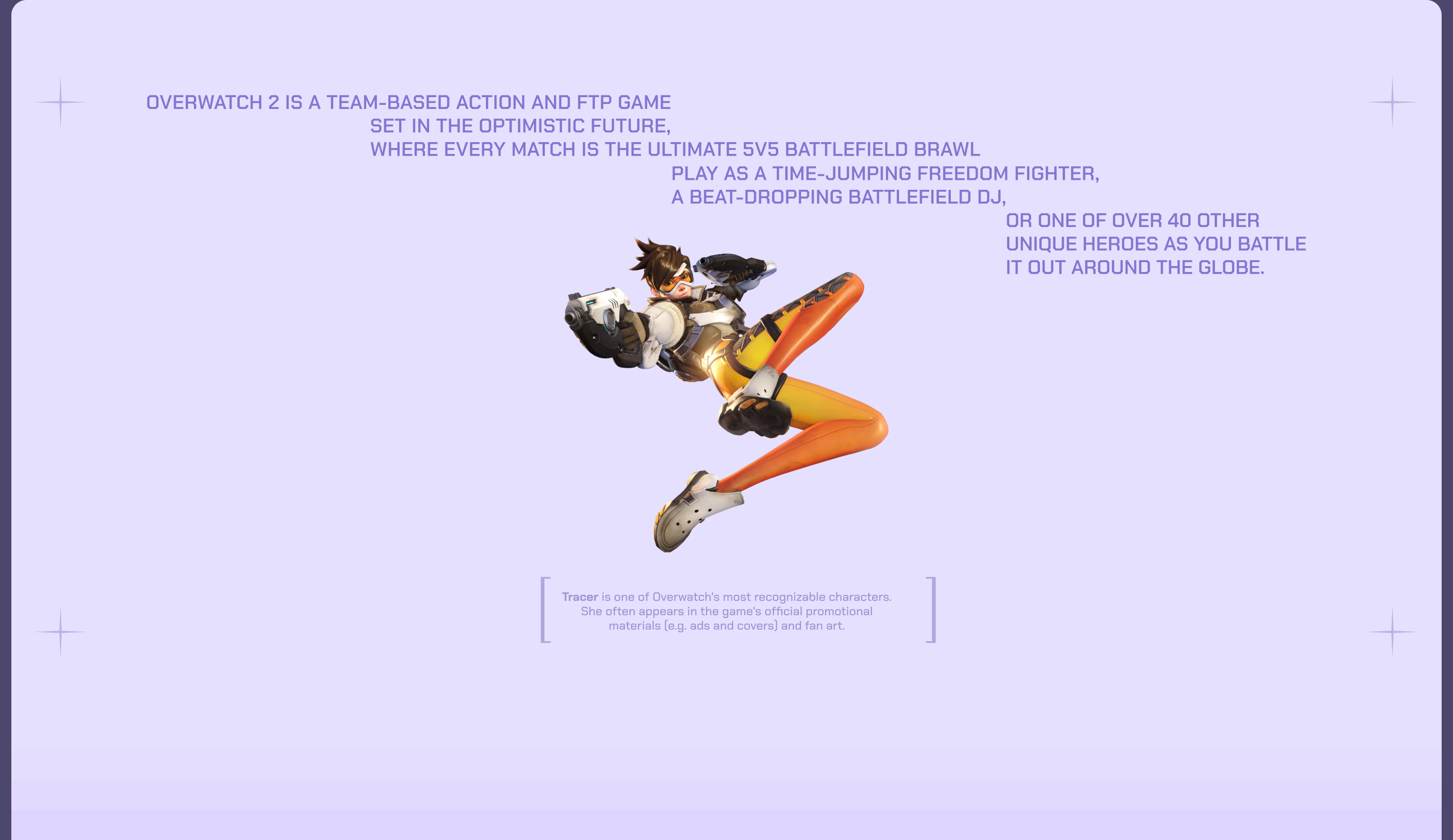 Redesign Landing Overwatch — Изображение №2 — Интерфейсы, Графика на Dprofile
