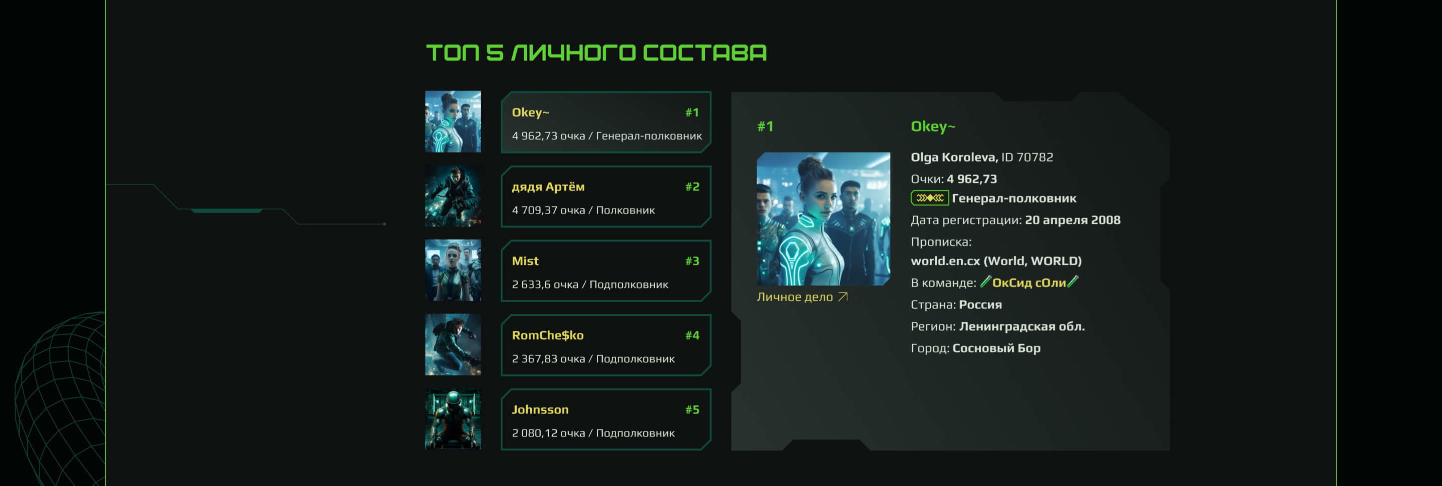 Encounter — Изображение №27 — Интерфейсы, Анимация на Dprofile