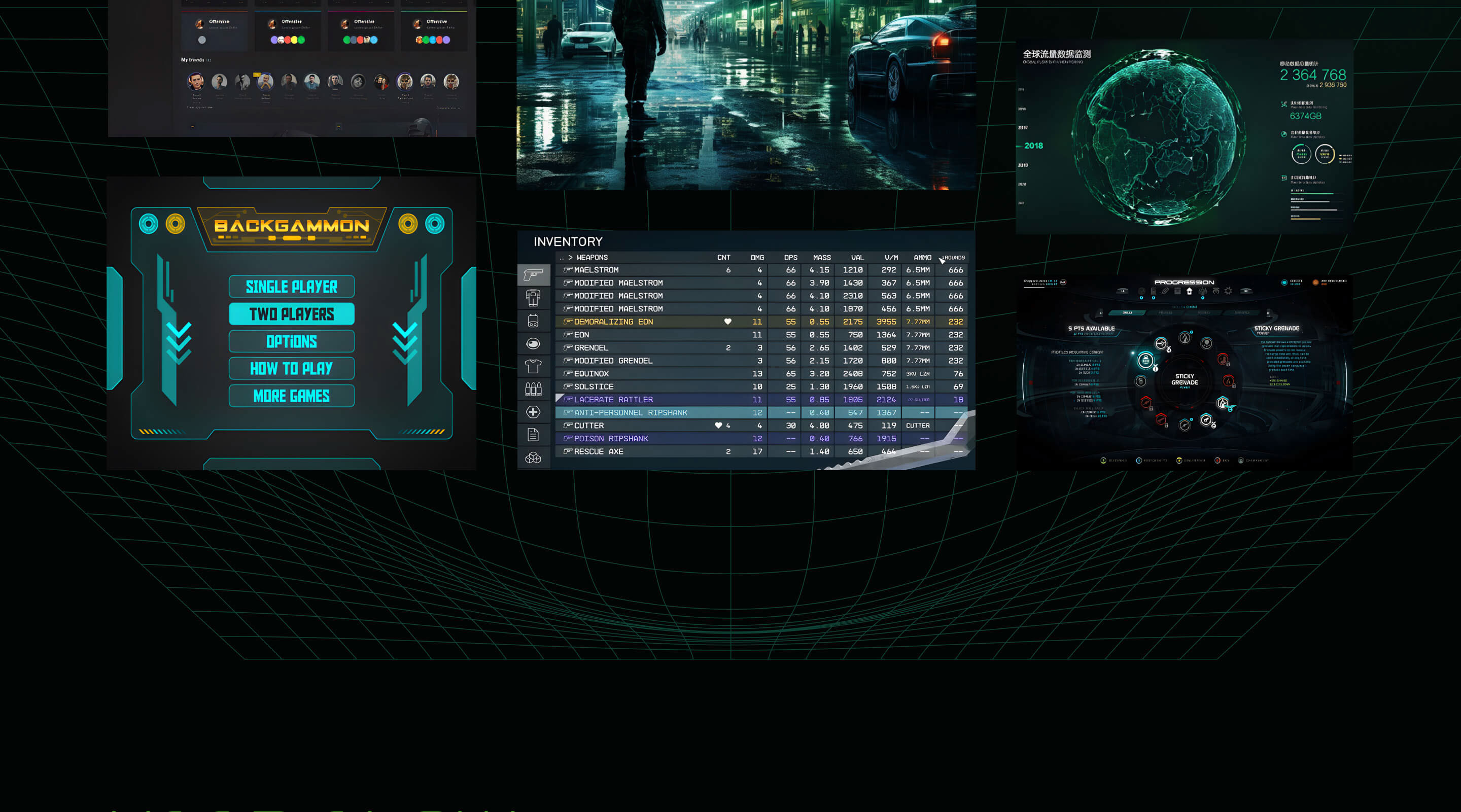 Encounter — Изображение №11 — Интерфейсы, Анимация на Dprofile