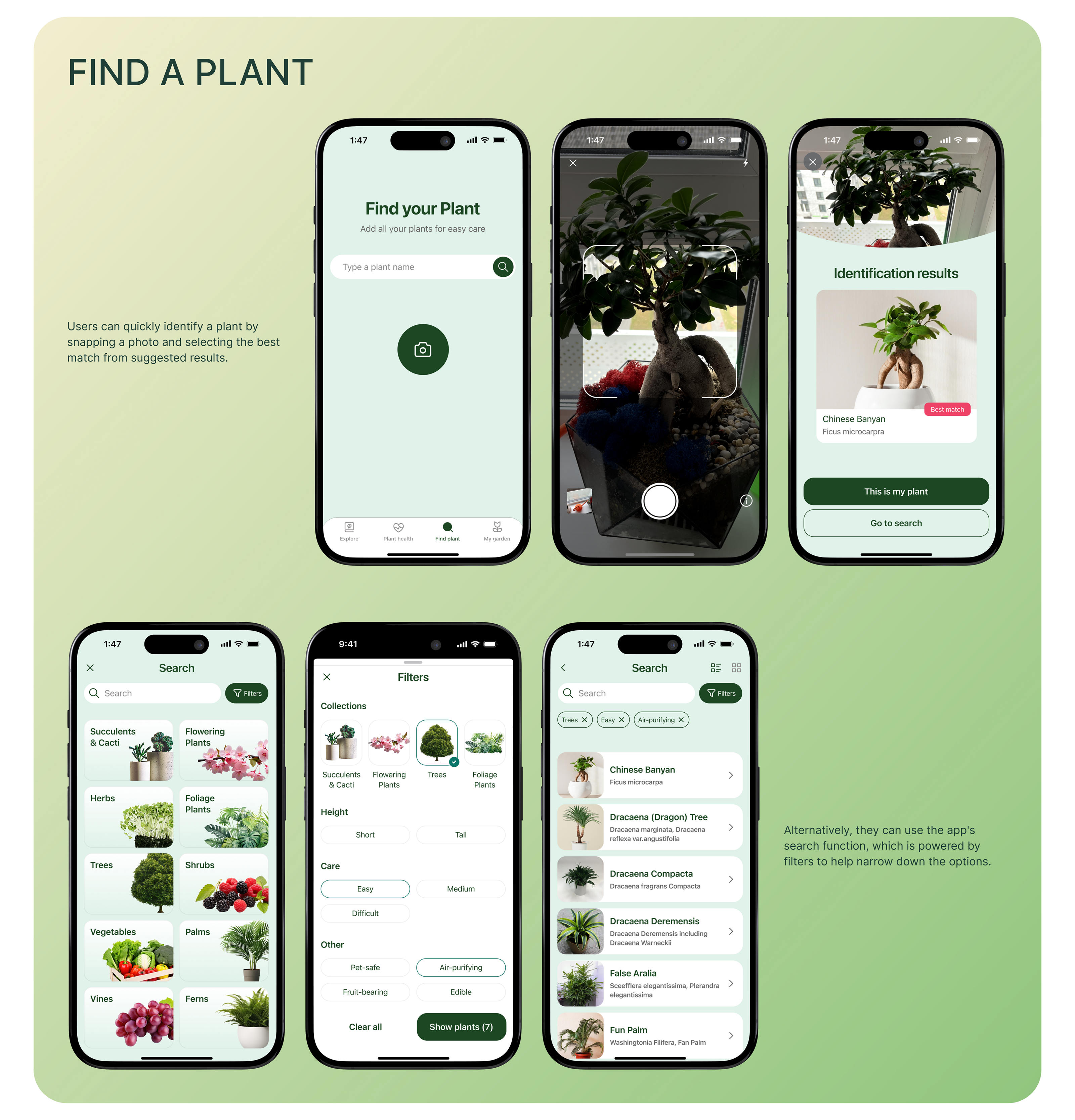 Plant Care App | Mobile | UX/UI — Изображение №12 — Интерфейсы на Dprofile