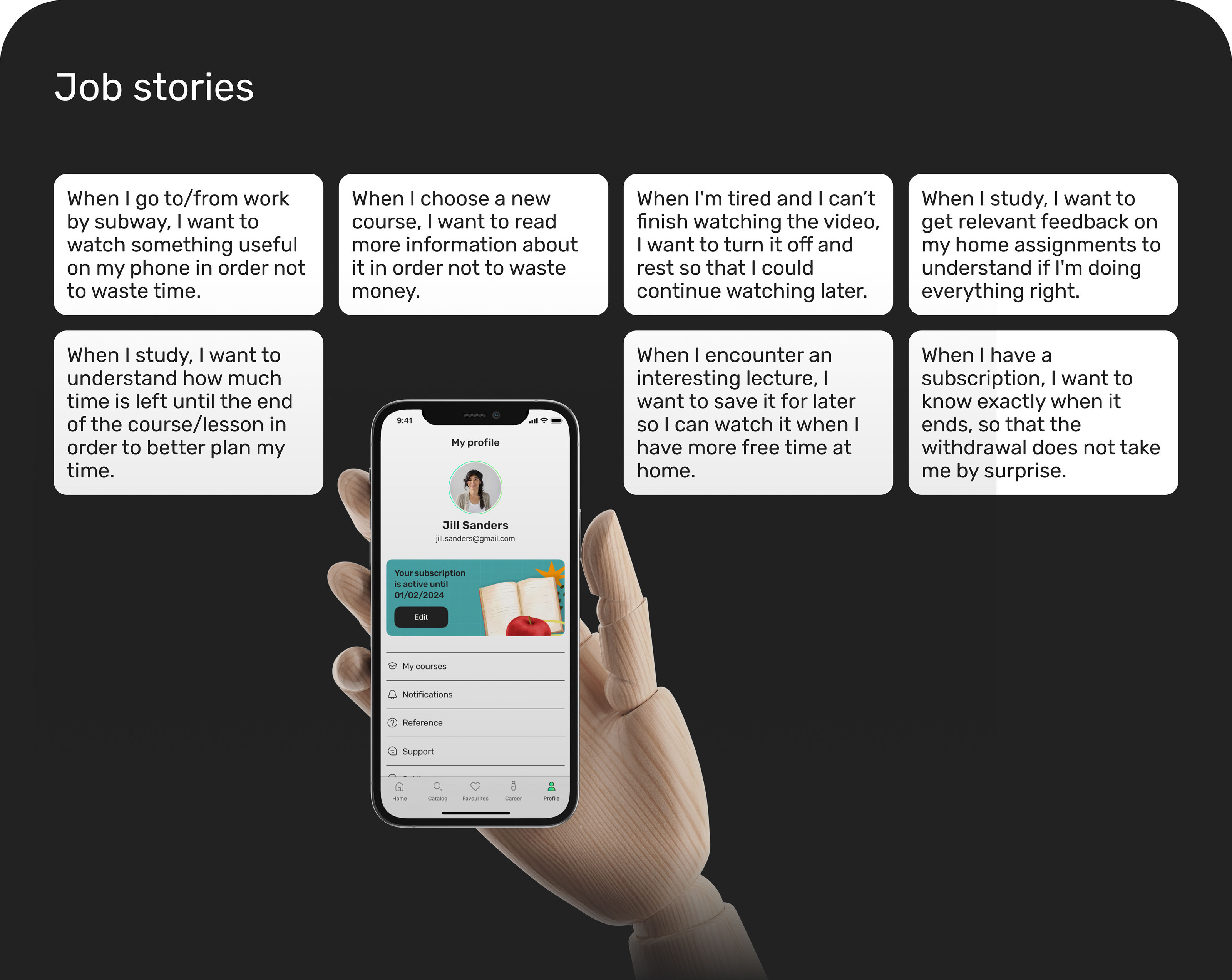 Mobile Educational App Concept | UX/UI Design — Изображение №6 — Интерфейсы на Dprofile