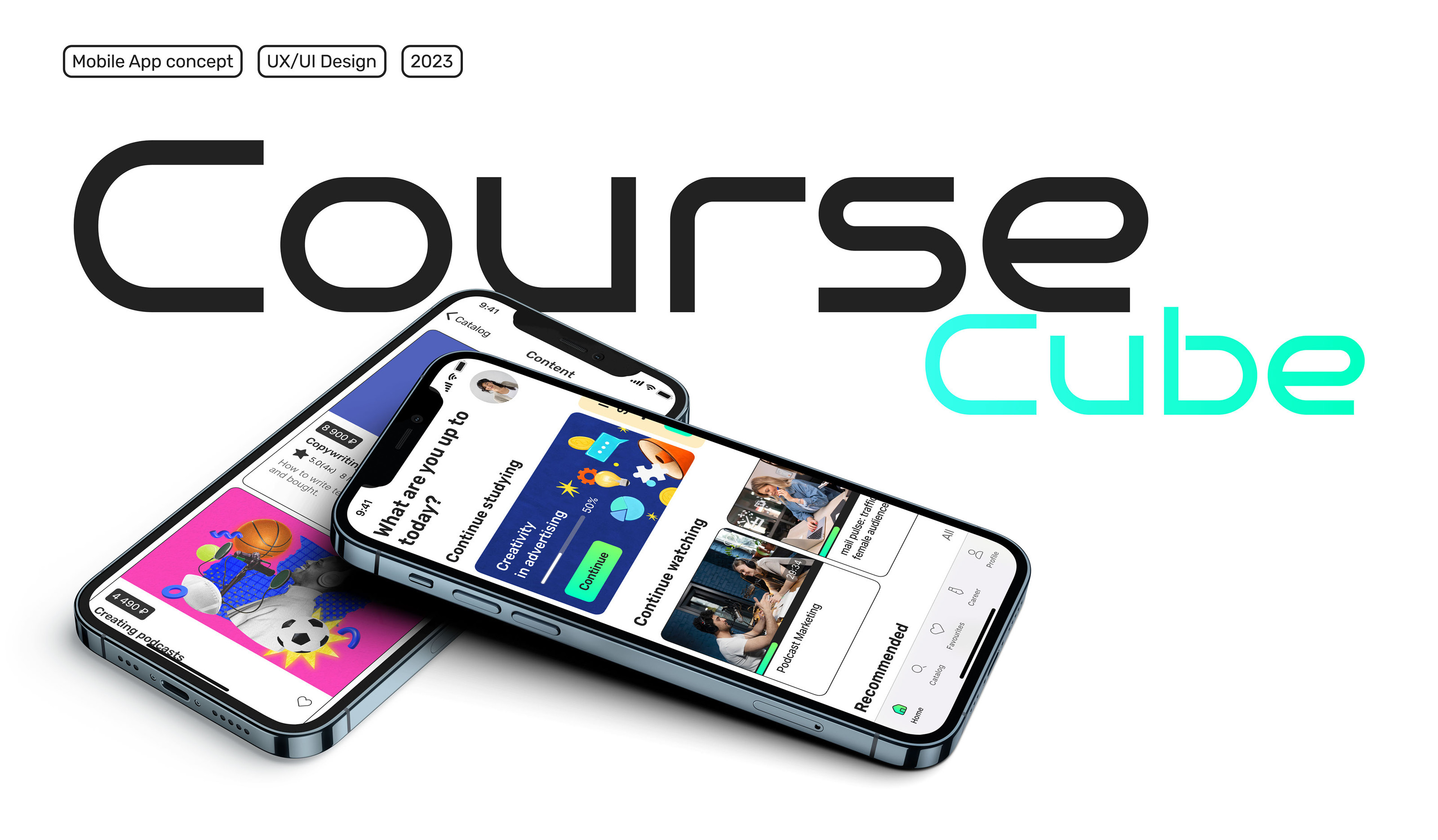 Mobile Educational App Concept | UX/UI Design — Изображение №1 — Интерфейсы на Dprofile