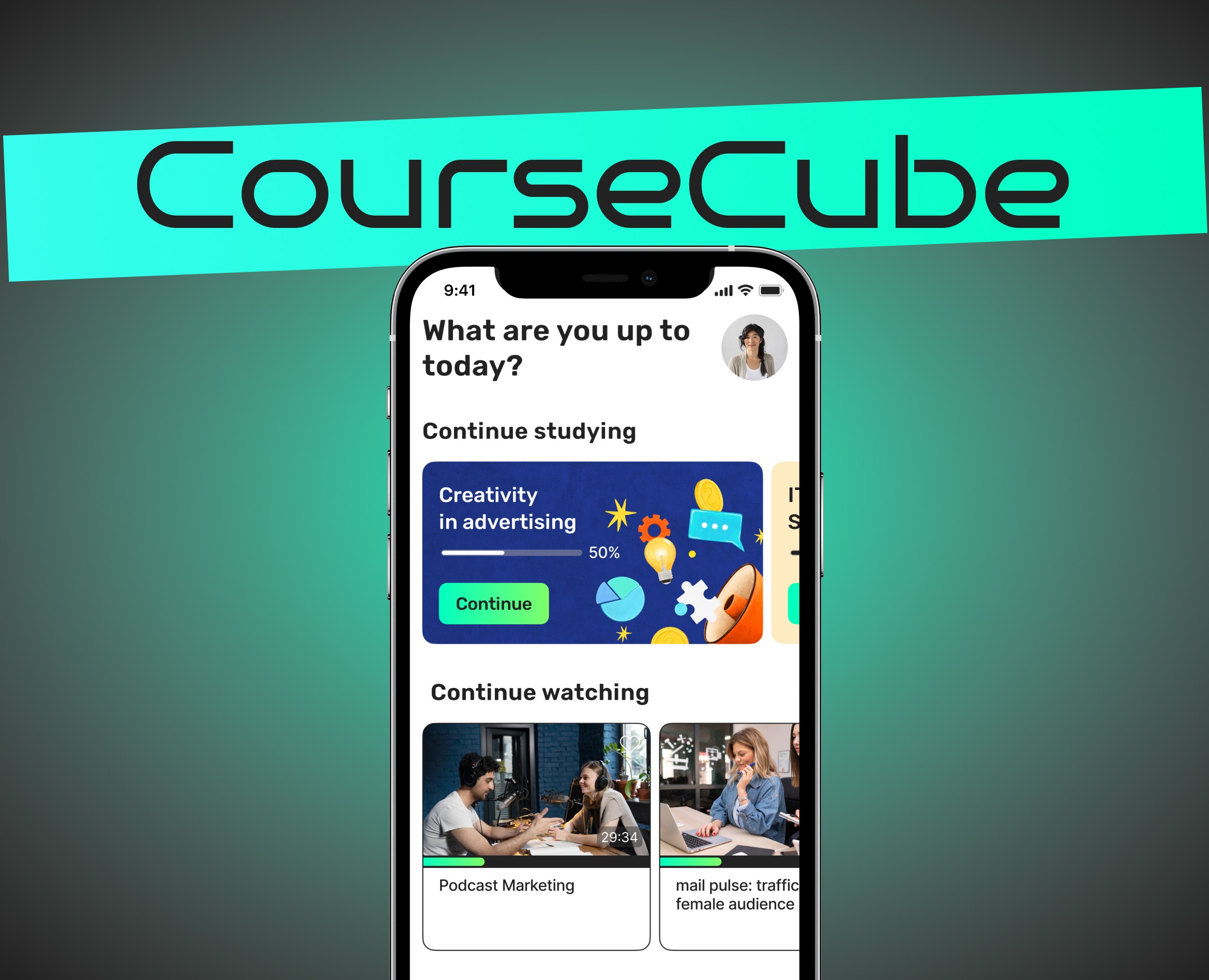 Mobile Educational App Concept | UX/UI Design на Dprofile