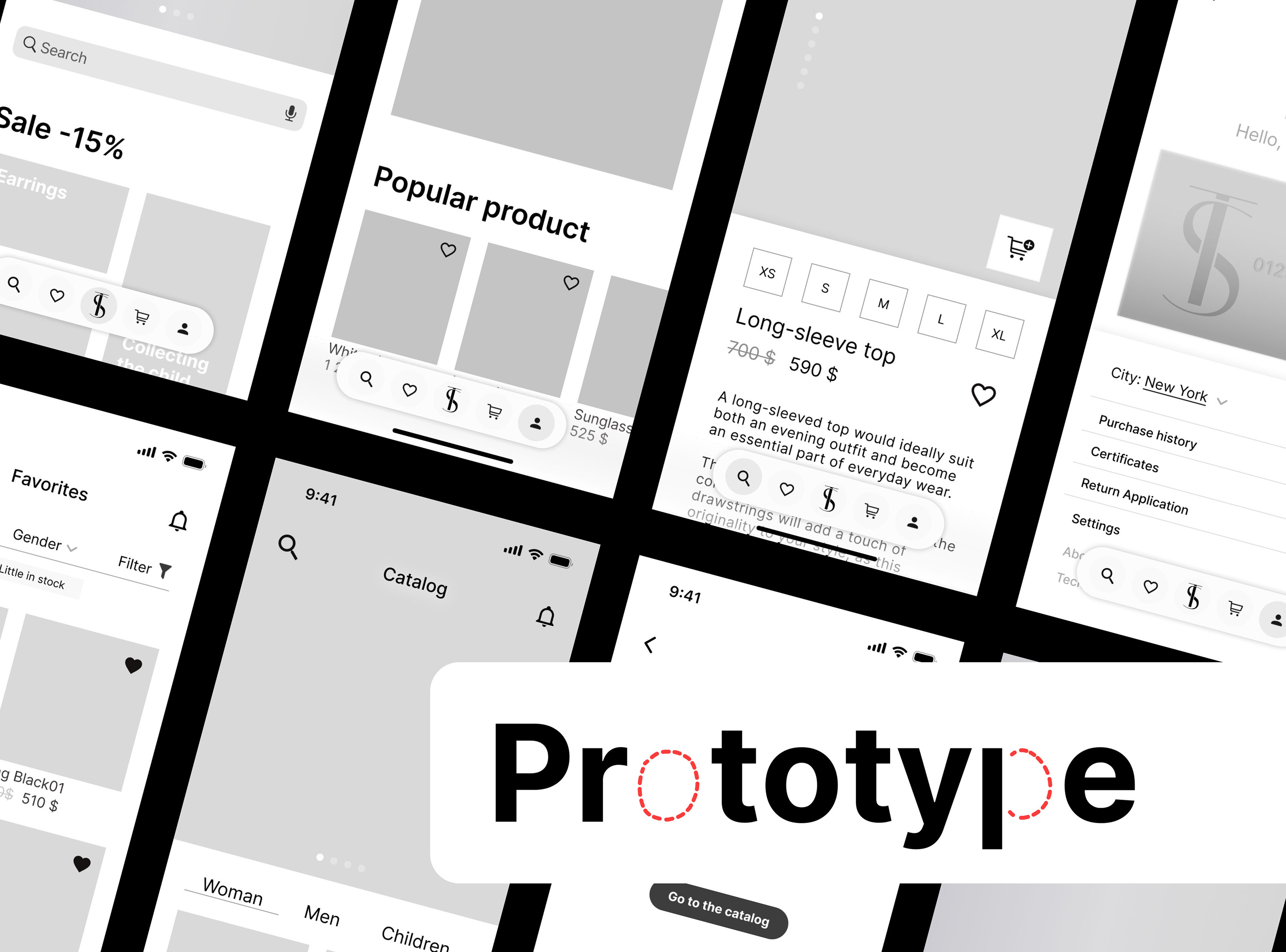 Project Mobile App UX/UI — Terminal Store — Изображение №5 — Брендинг, Интерфейсы на Dprofile