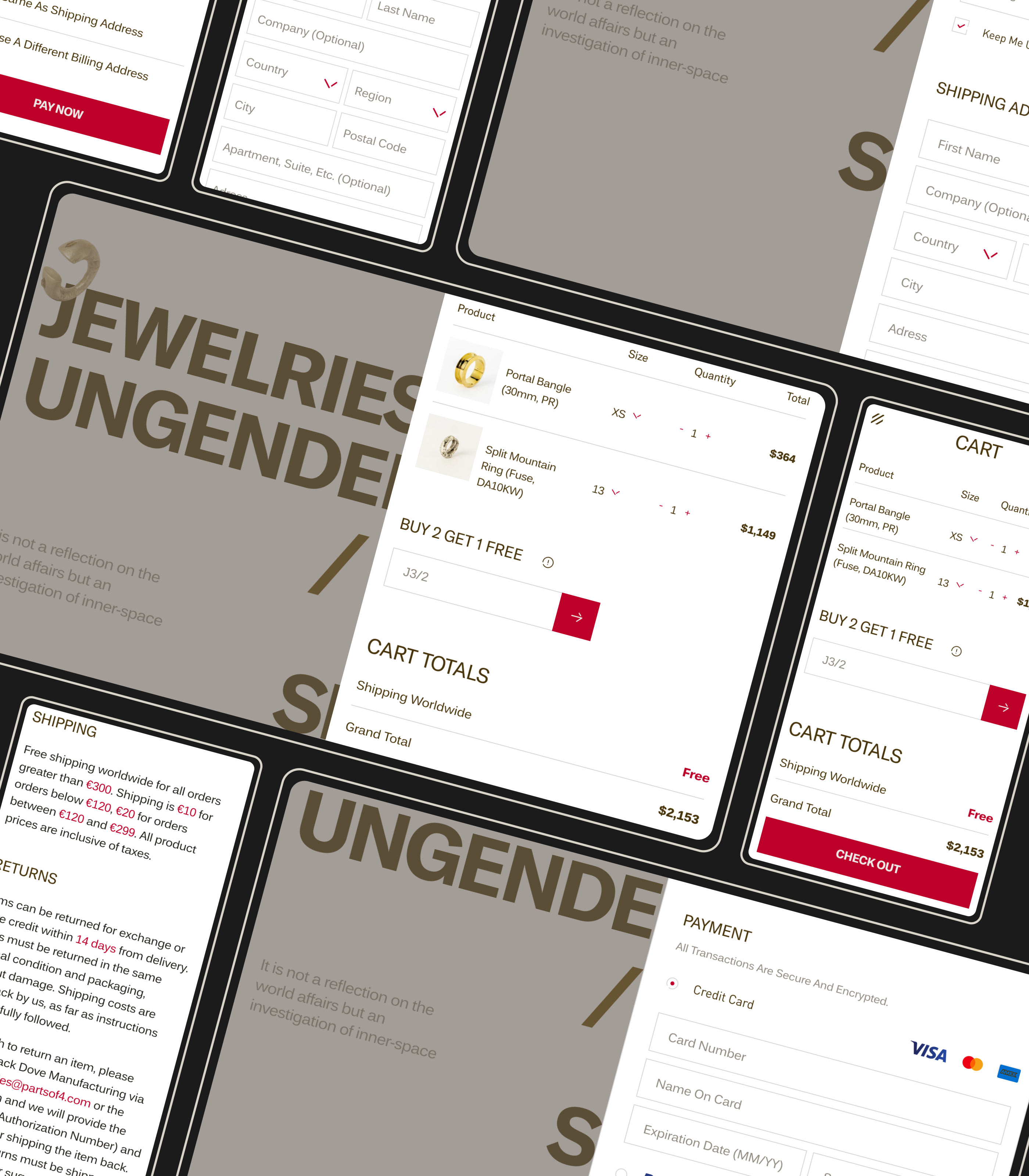 Parts Of Four - website redesign — Изображение №9 — Интерфейсы на Dprofile