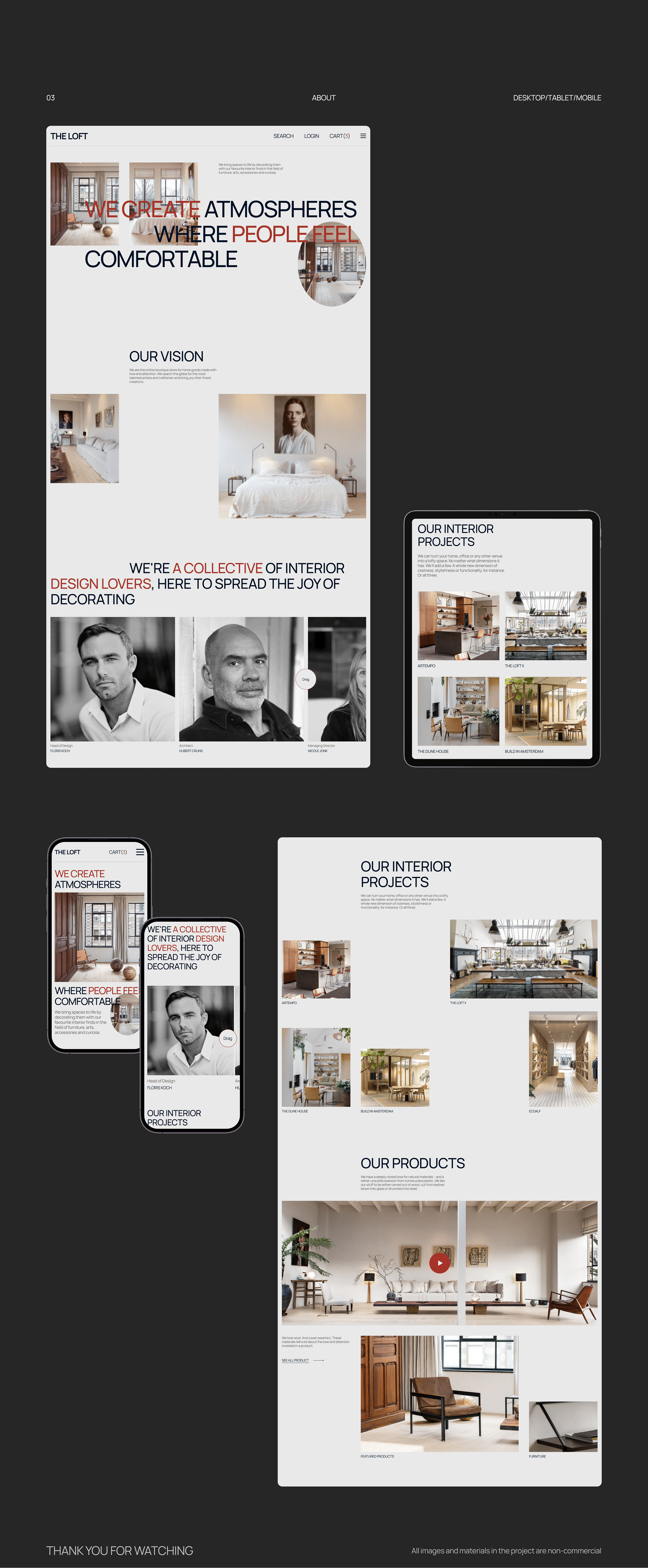The Loft - Website Redesign — Изображение №7 — Интерфейсы на Dprofile