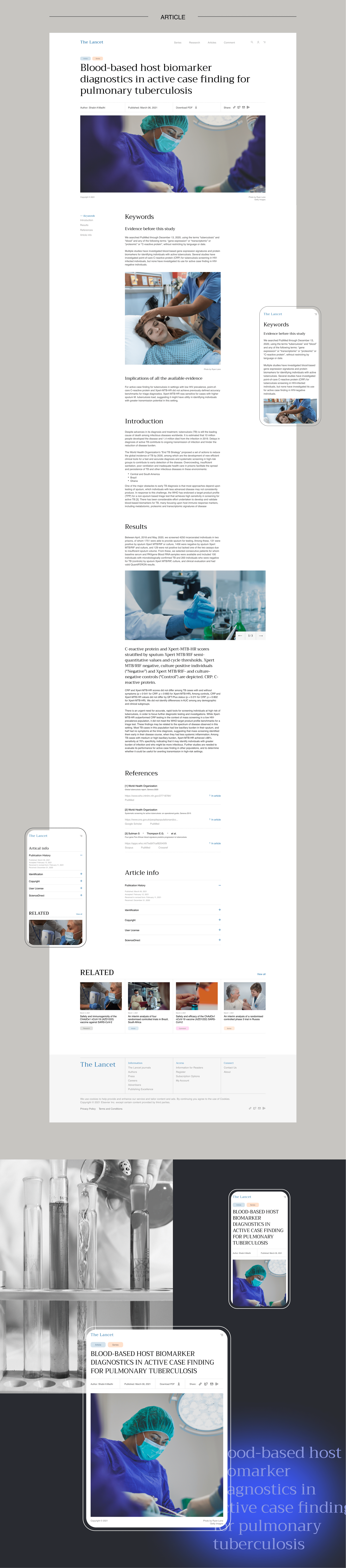 The Lancet - News Portal — Изображение №4 — Интерфейсы на Dprofile